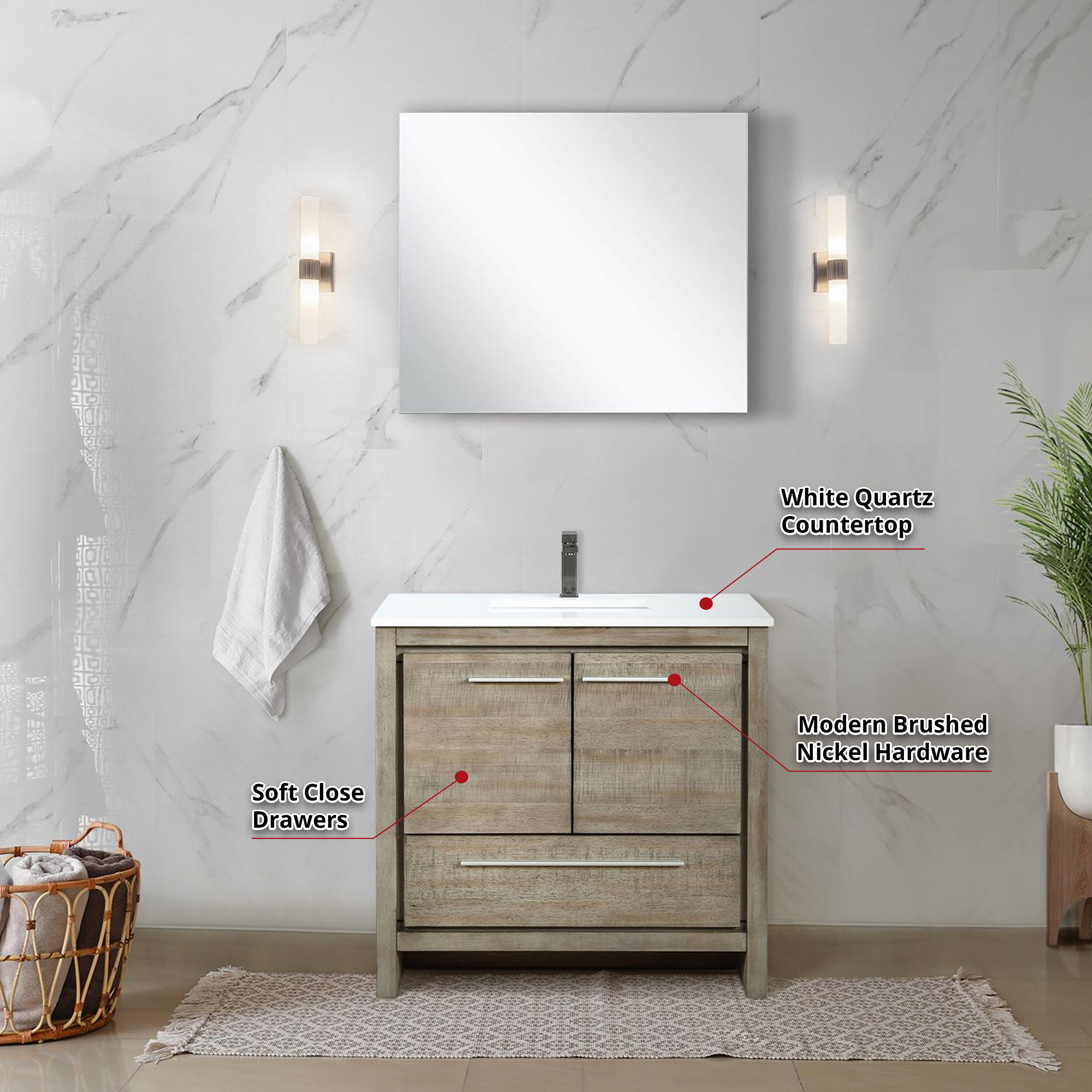 Lexora LLF36SKSOS000 Bath-Vanity-Combo - View #5