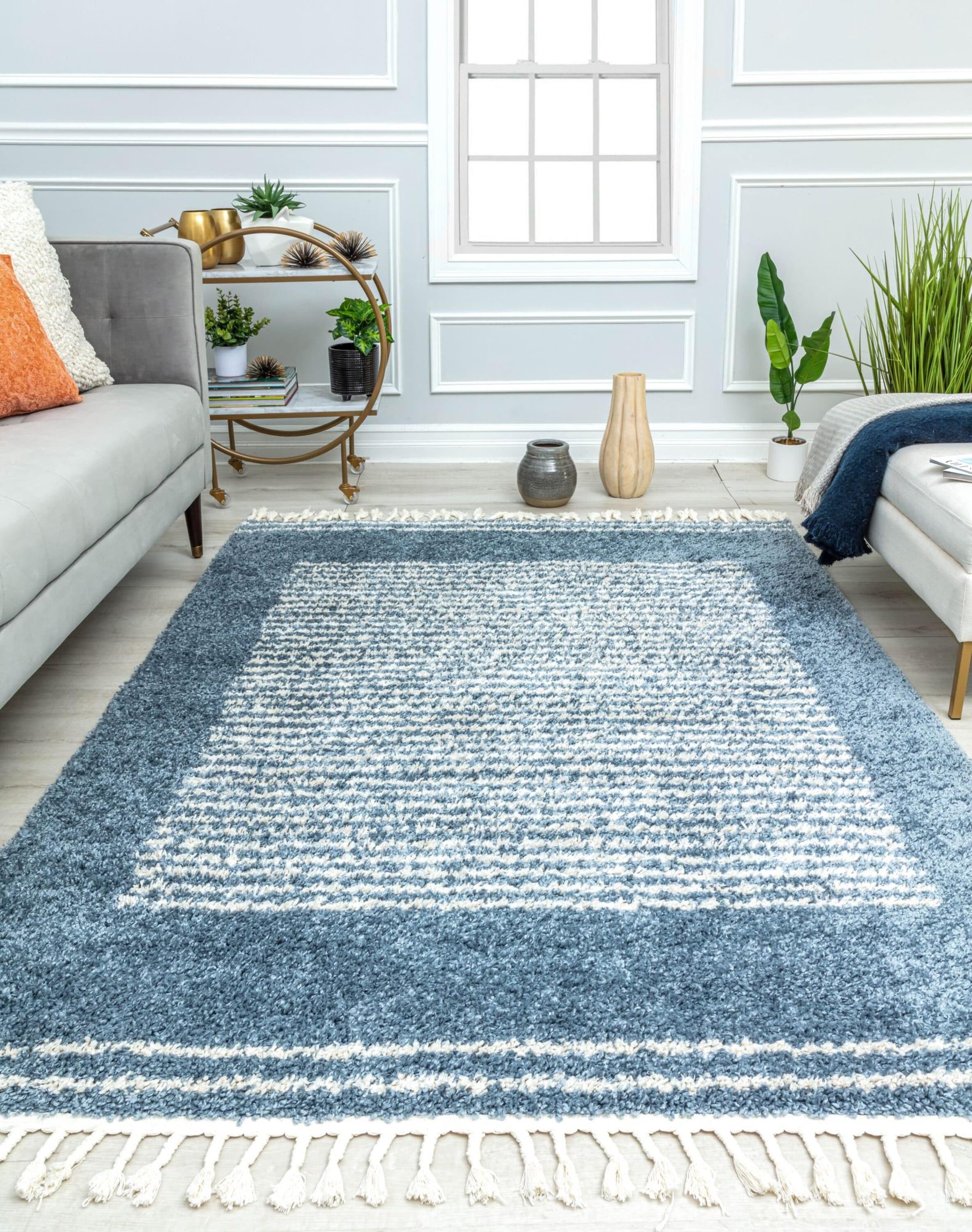 Rugs America 32607 Bennett 2 x 4 (ft) Loomed Polypropylene Hidden Oasis Rectangular Indoor Stripe Area rug