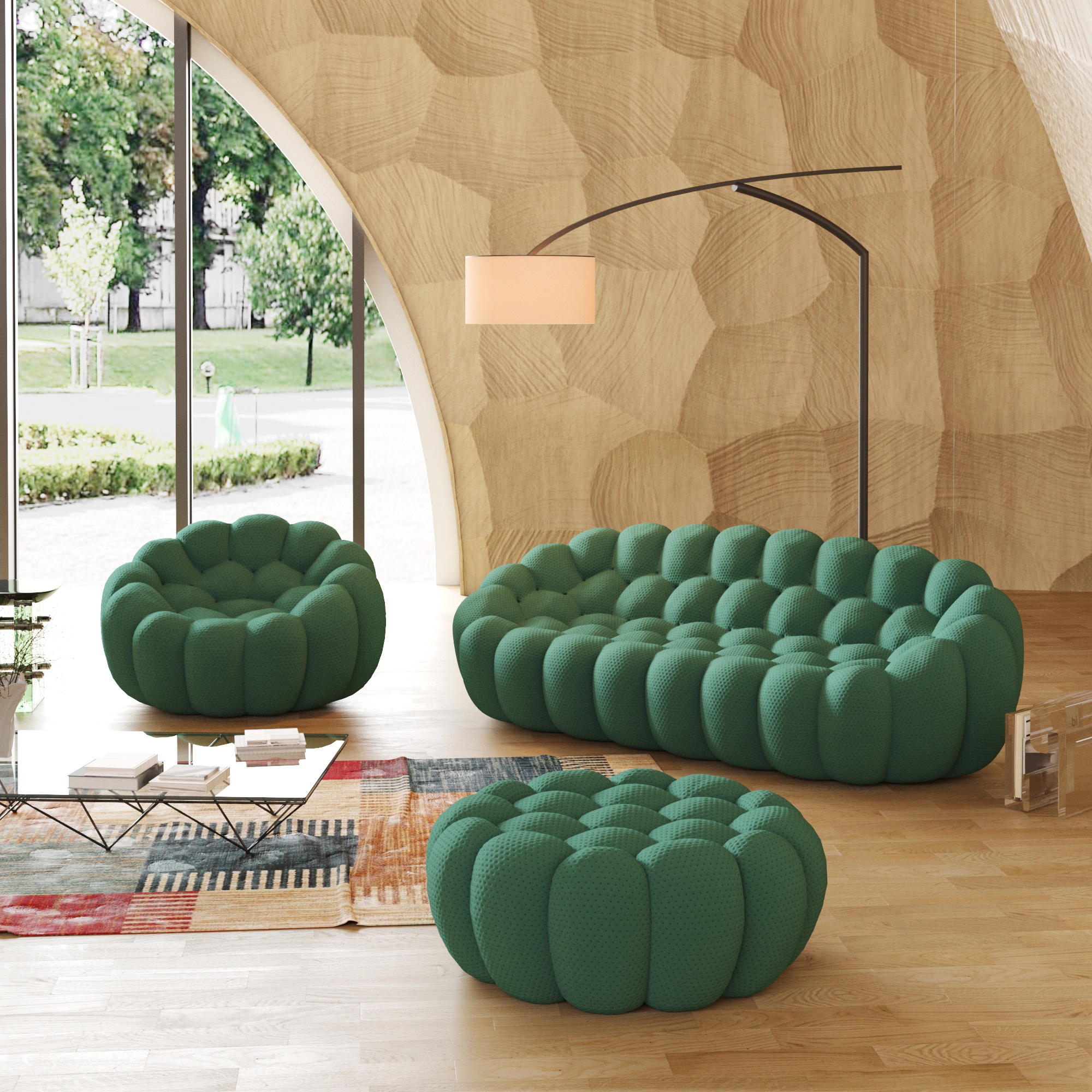 BuotiqHom DH-SF134-133GN Living-Room-Sets - View #2