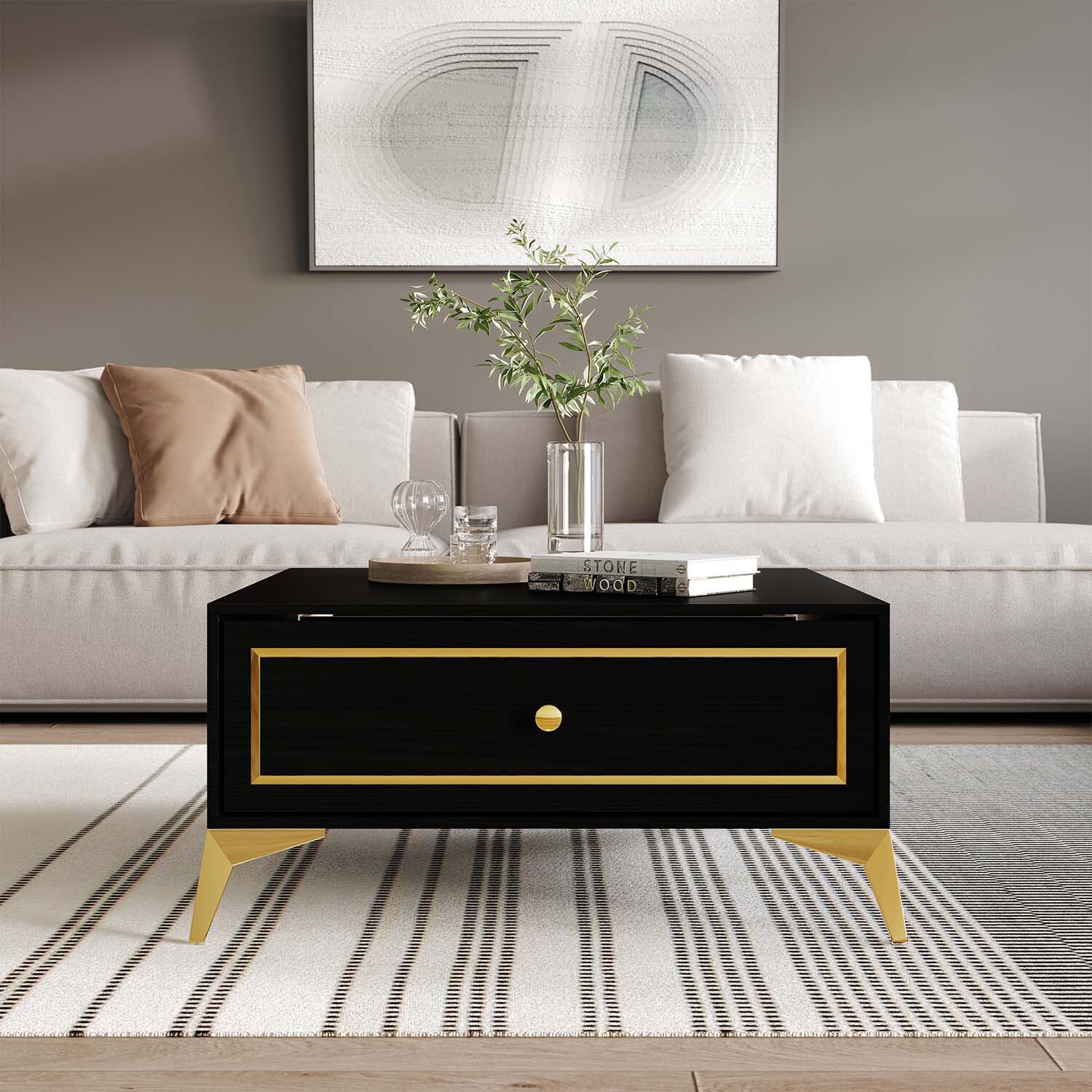 ChaletPosh C90195CT-BK Coffee-Tables - View #2