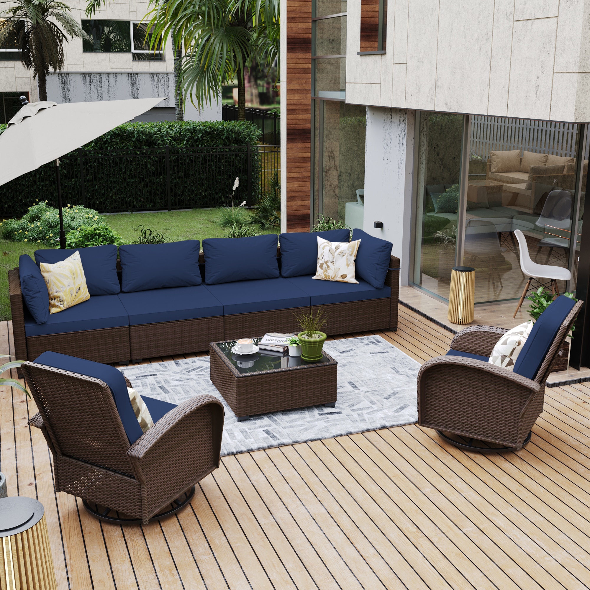 UPHA PL-CZY11-Z2 Patio-Conversation-Sets - View #3