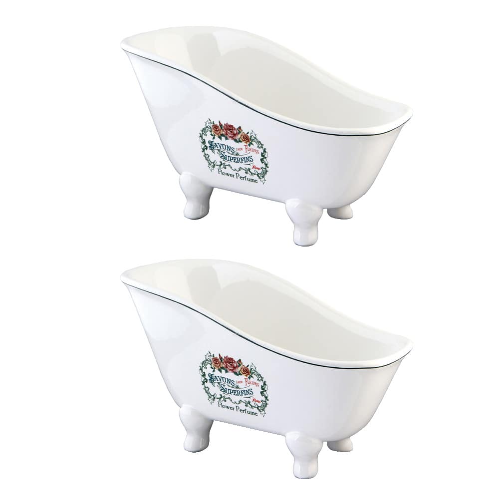 Kingston Brass  BATUBSR.D 8116Inch Miniature Ceramic Slipper Bathtub (2Pieces)