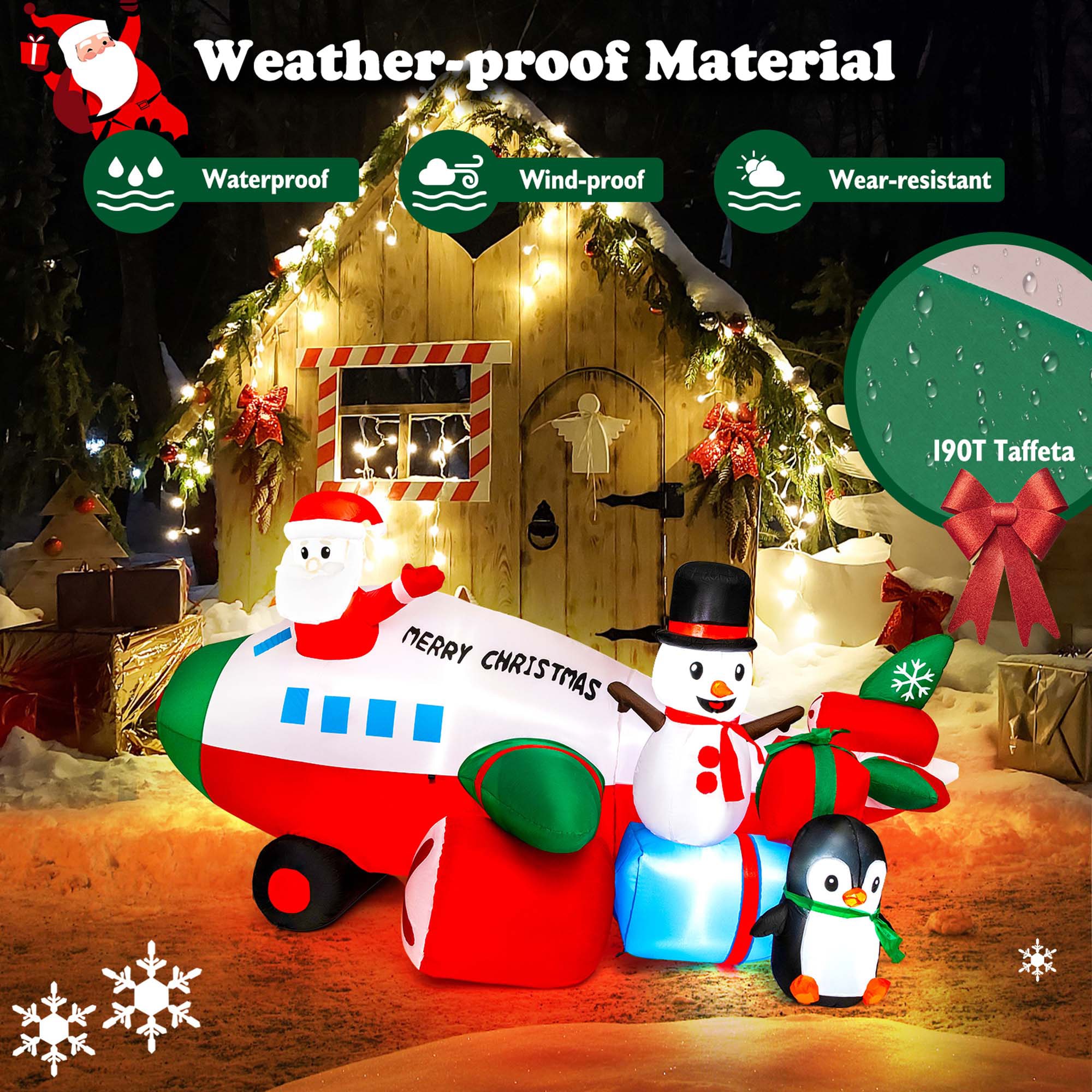 Costway LWS00732 Christmas-Inflatables - View #4