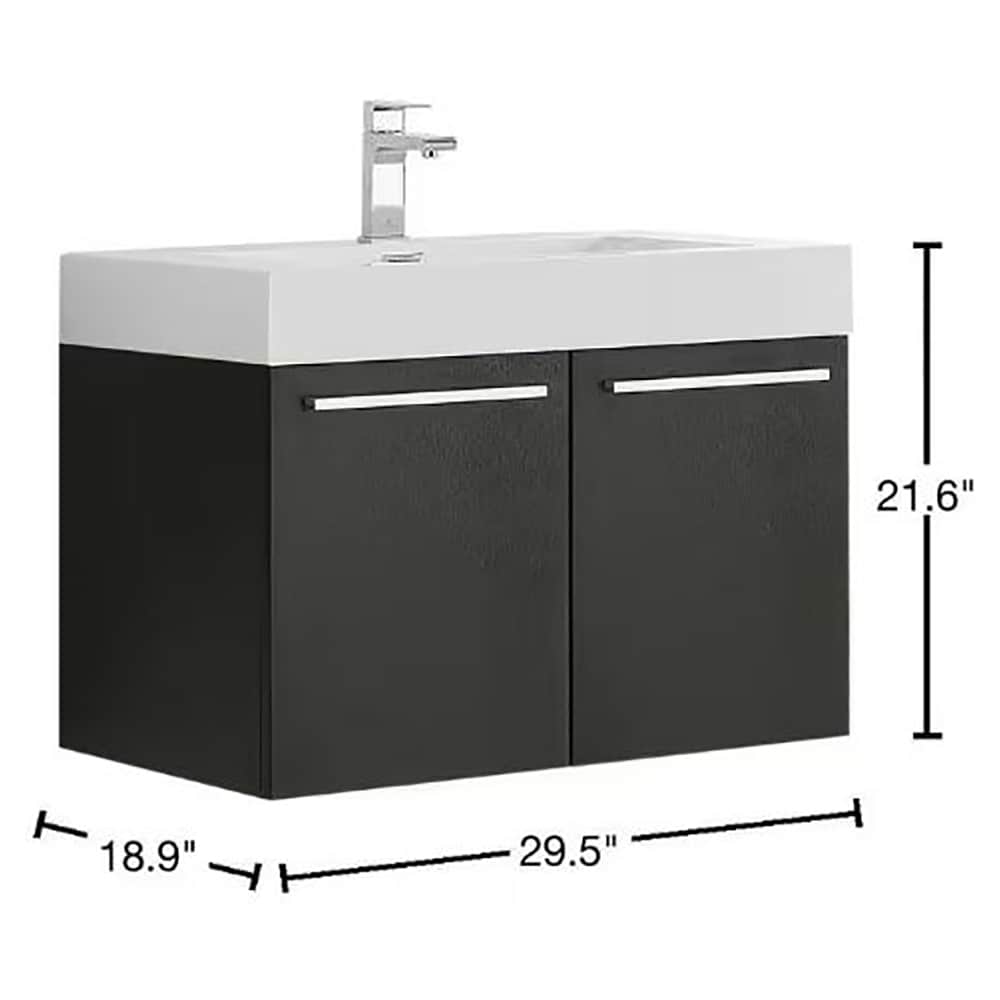 Fresca FCB8089BW-I Bath-Vanity-Combo - View #9