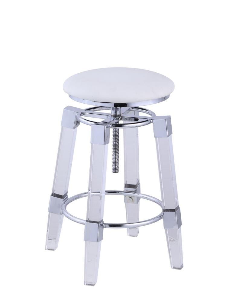 Imperial International Miami Dolphins Multiple Colors/Finishes Bar height  Swivel Metal Bar Stool in the Bar Stools department at