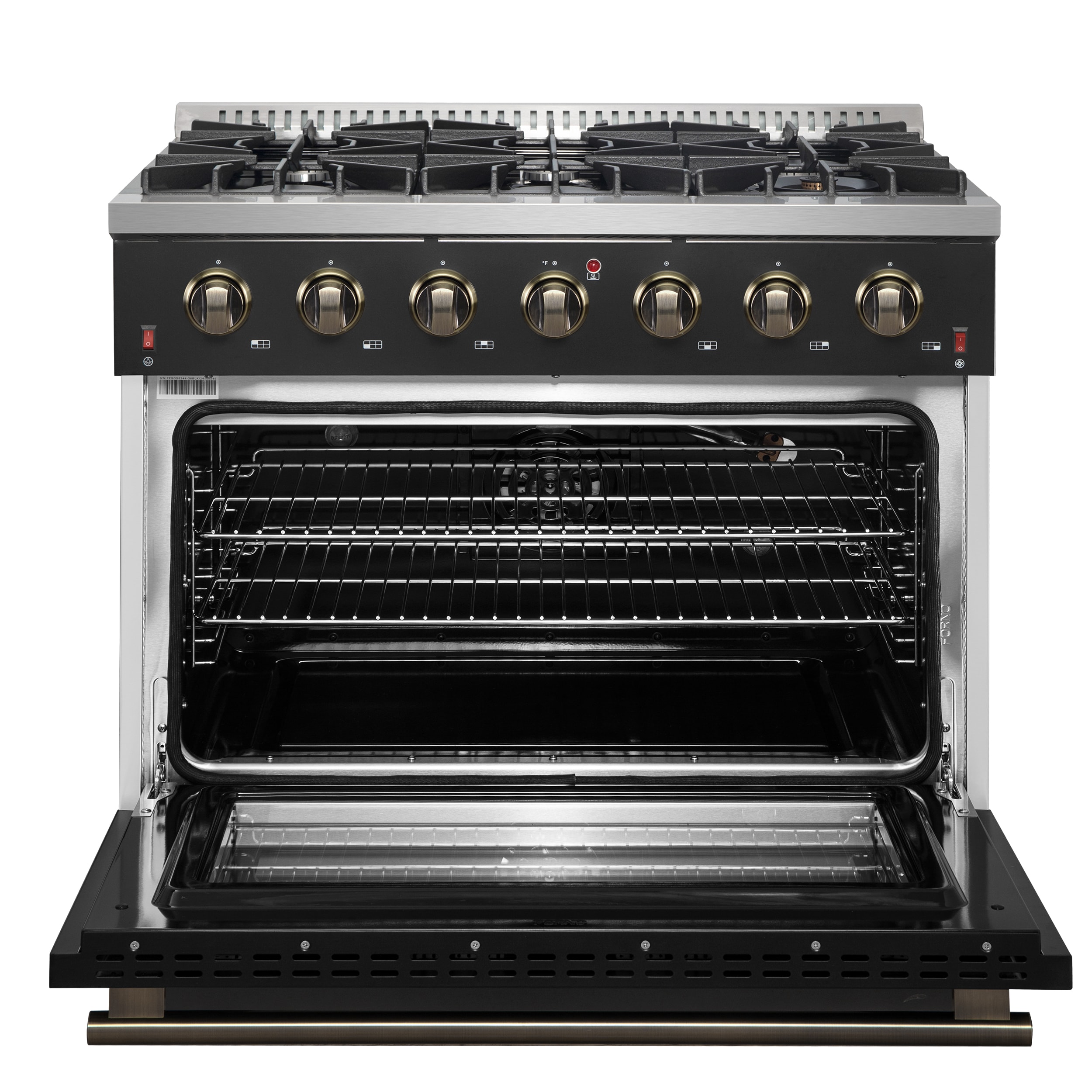 FORNO FFSGS6244-36BLK Freestanding-Gas-Ranges - View #5
