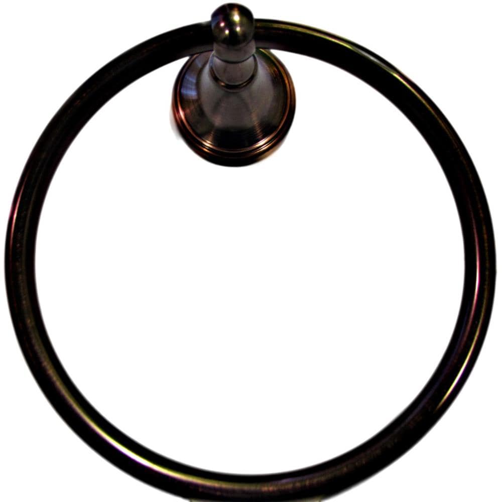 ARISTA BA5303-TRG-ORB Annchester Oil-rubbed bronze Wall mount Single Towel Ring