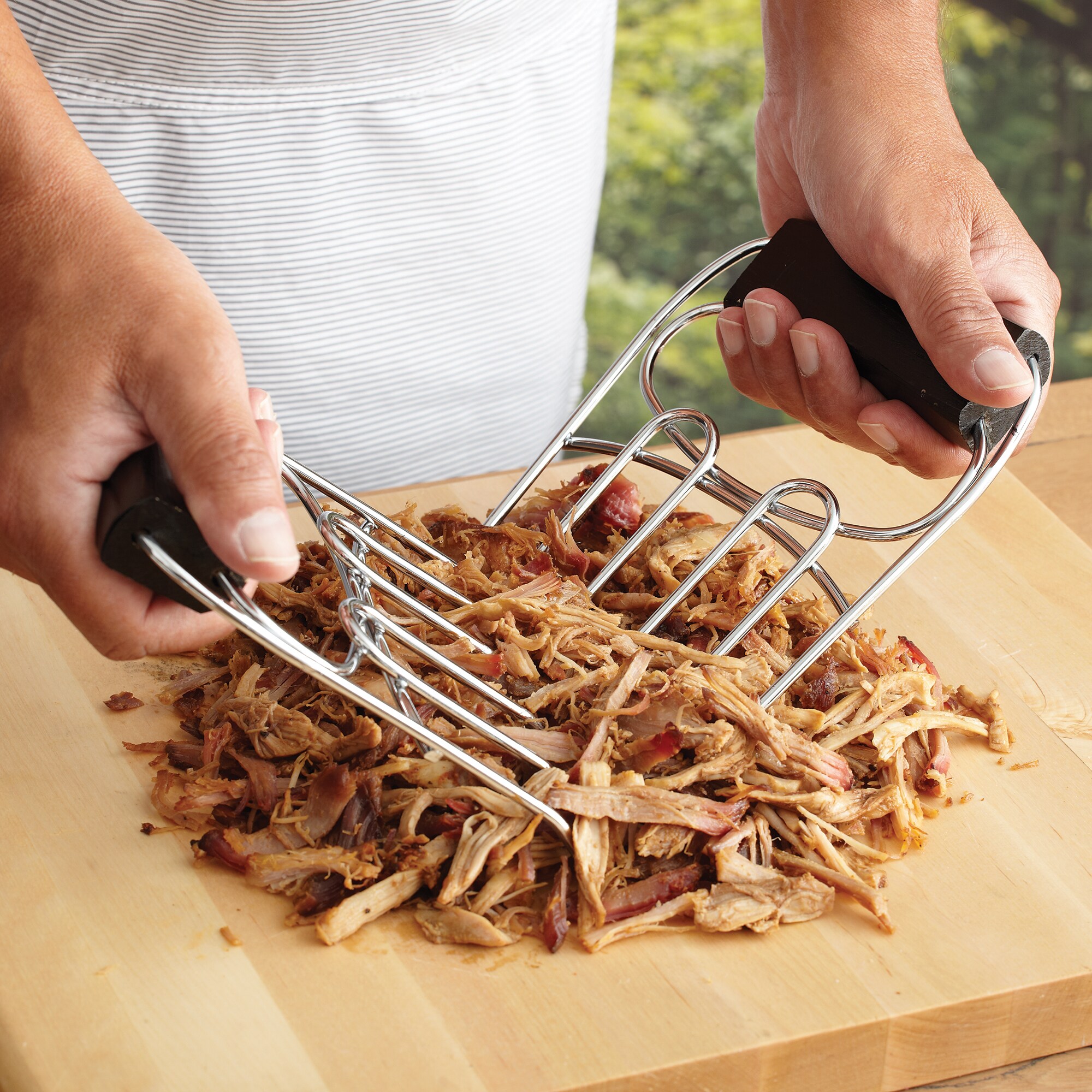 Classic Black Bear Claw Meat Shredder - Perfect For Bbq, Grilling