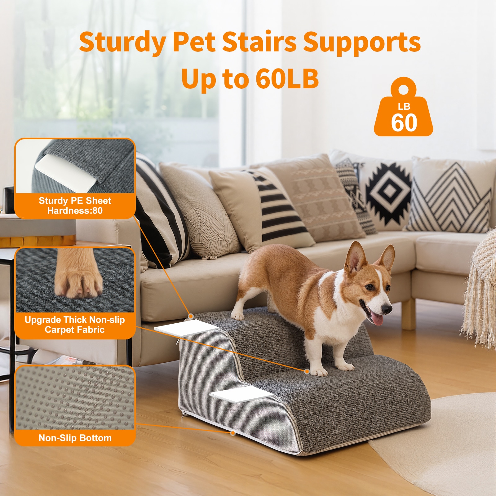 DOCRED I1331650-GY-2-LS2 Pet-Steps - View #6