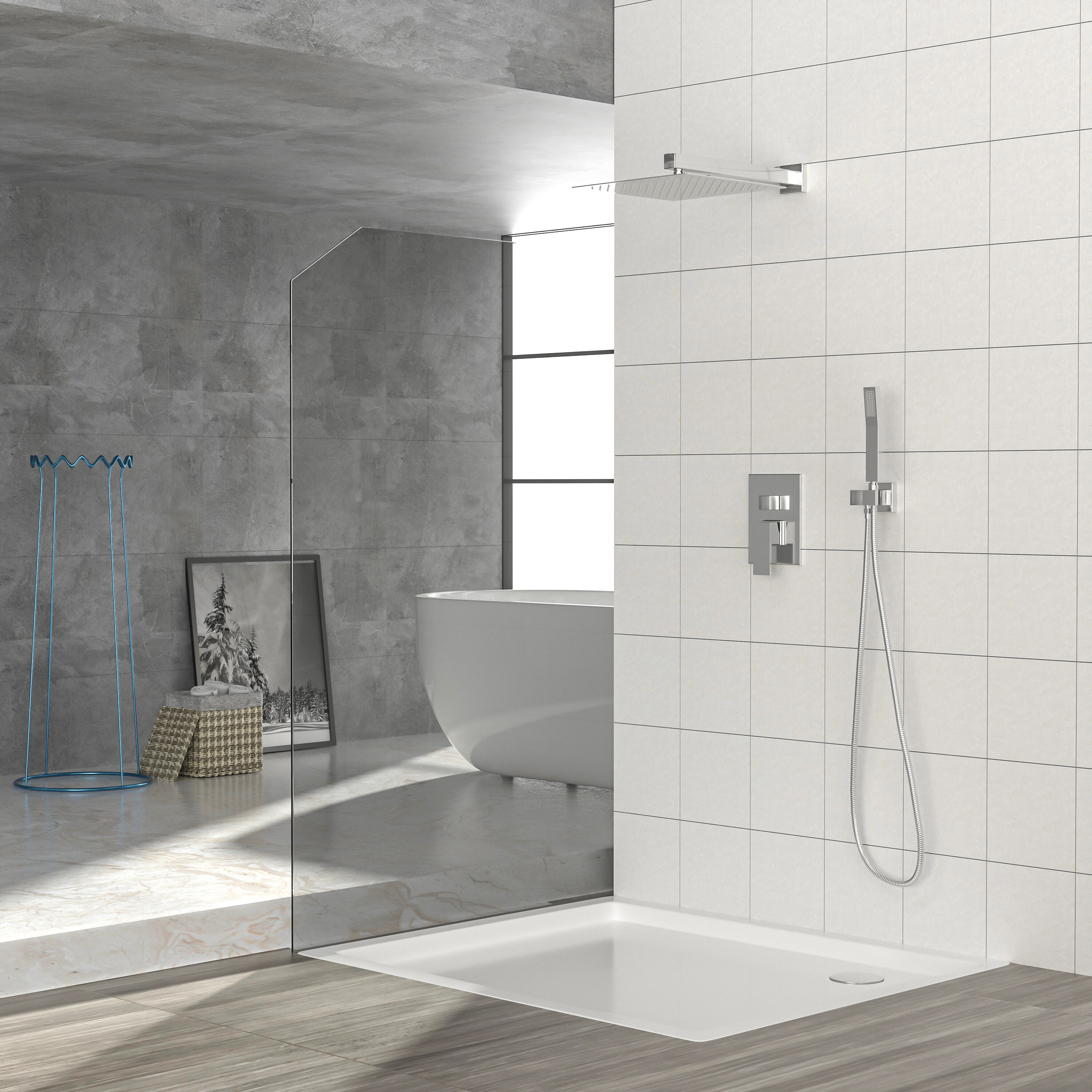 Mondawe MOEB102-10BN Showerhead-Bar-Panels - View #7