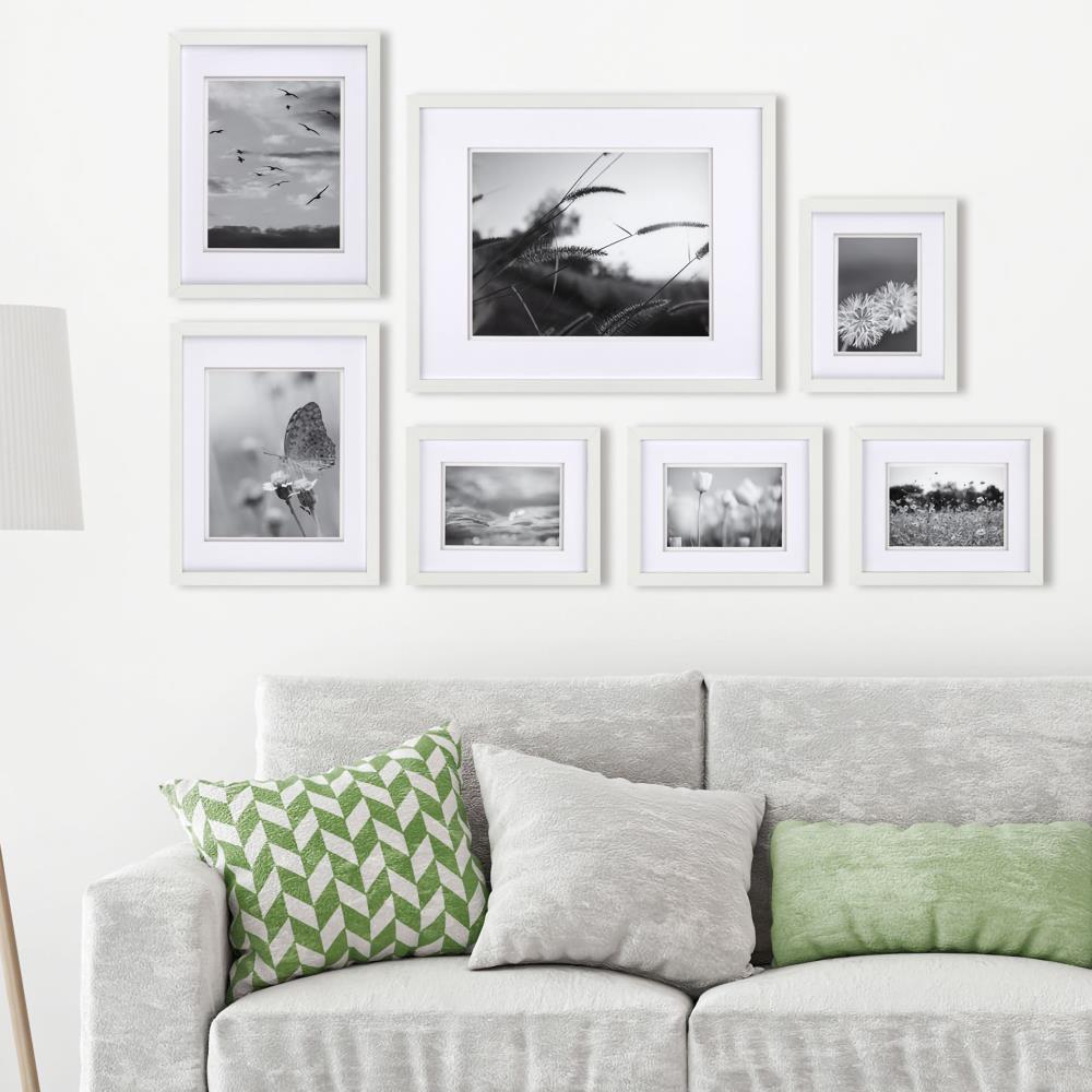 Pinnacle White Wood Picture Frame (8-in X 10-in) At Lowes.com