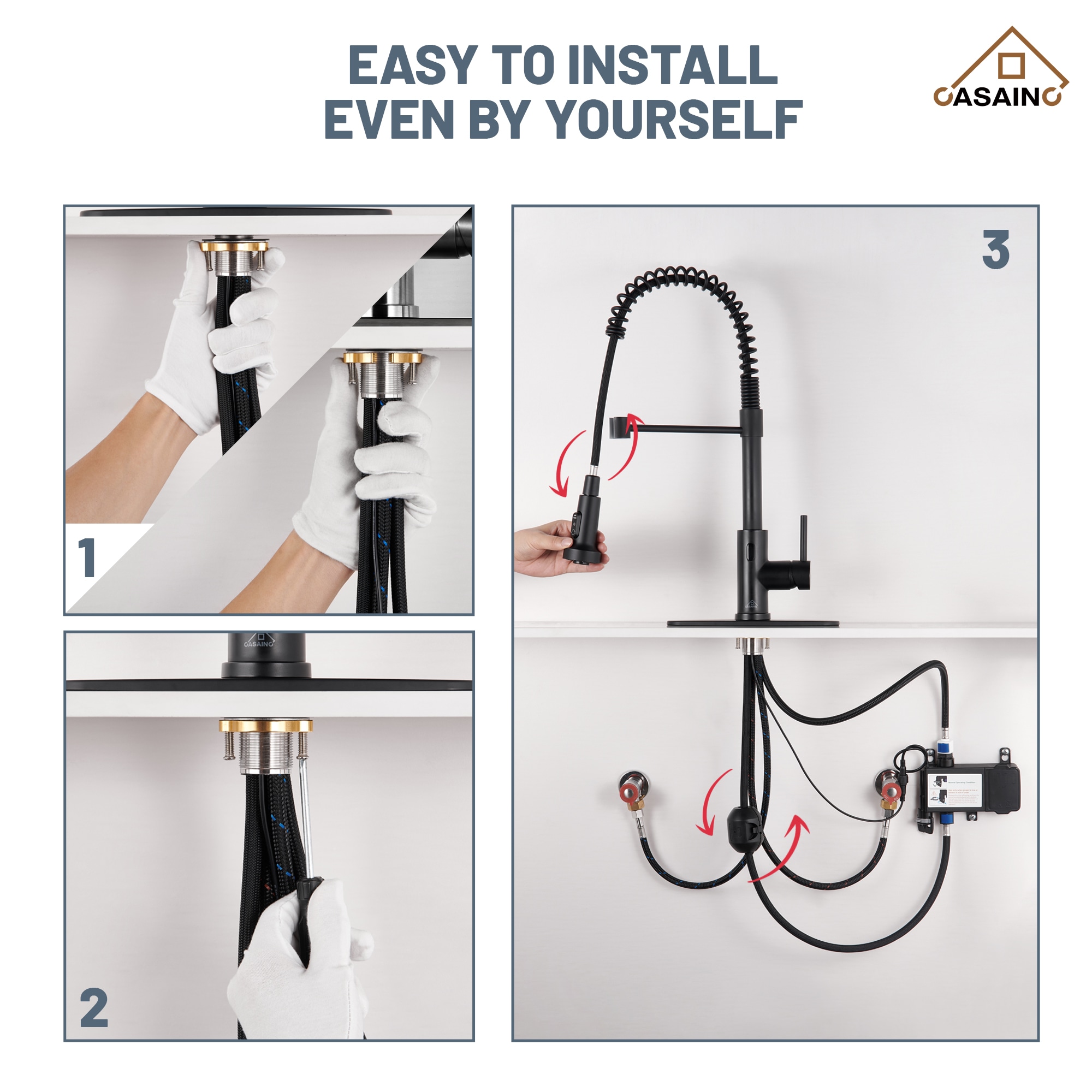 CASAINC MH-BS080-184 Kitchen-Faucets - View #14