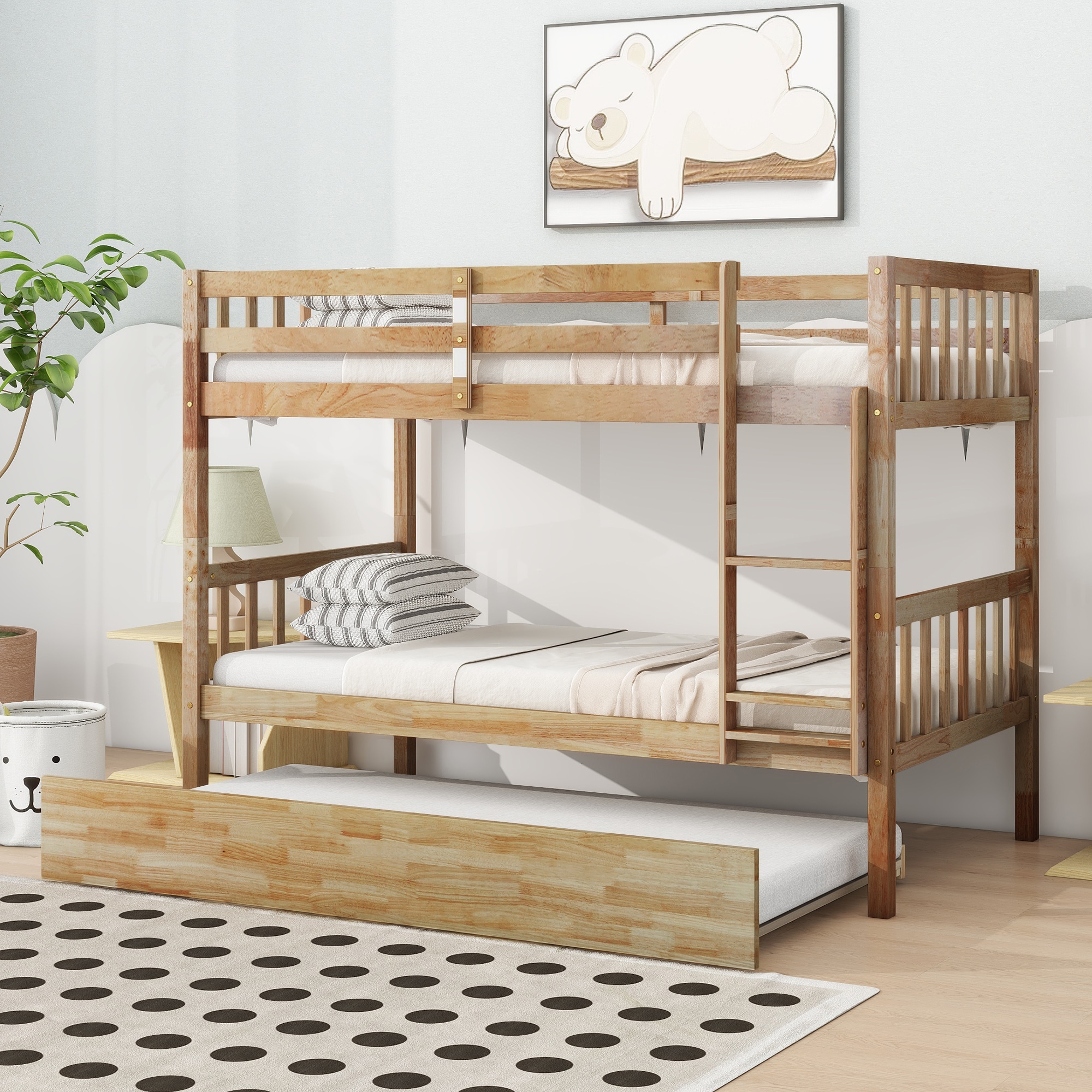 SINOFURN SYD330017BK Bunk-Beds - View #2