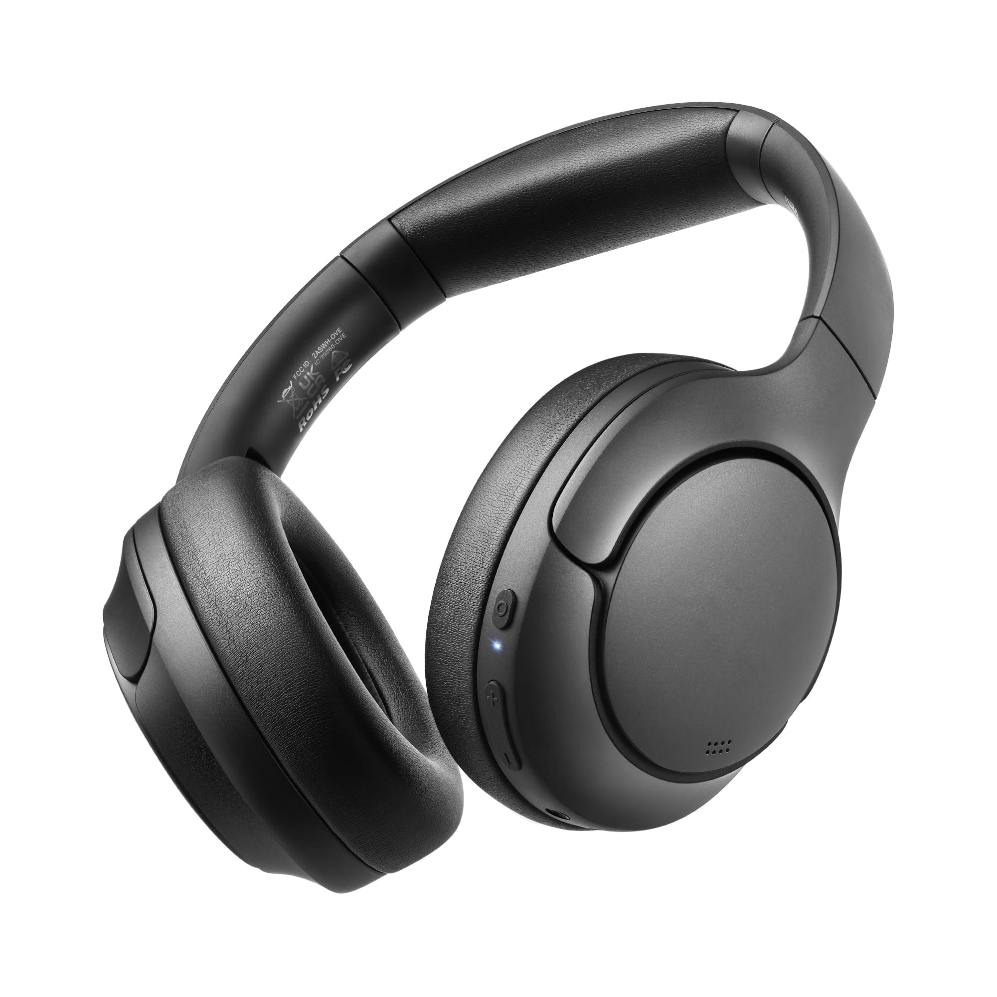 Etokfoks hybrid active noise cancelling over ear headphones with hi res audio dual 40mm drivers custom EQ and comfort fit design #LETLORRF7