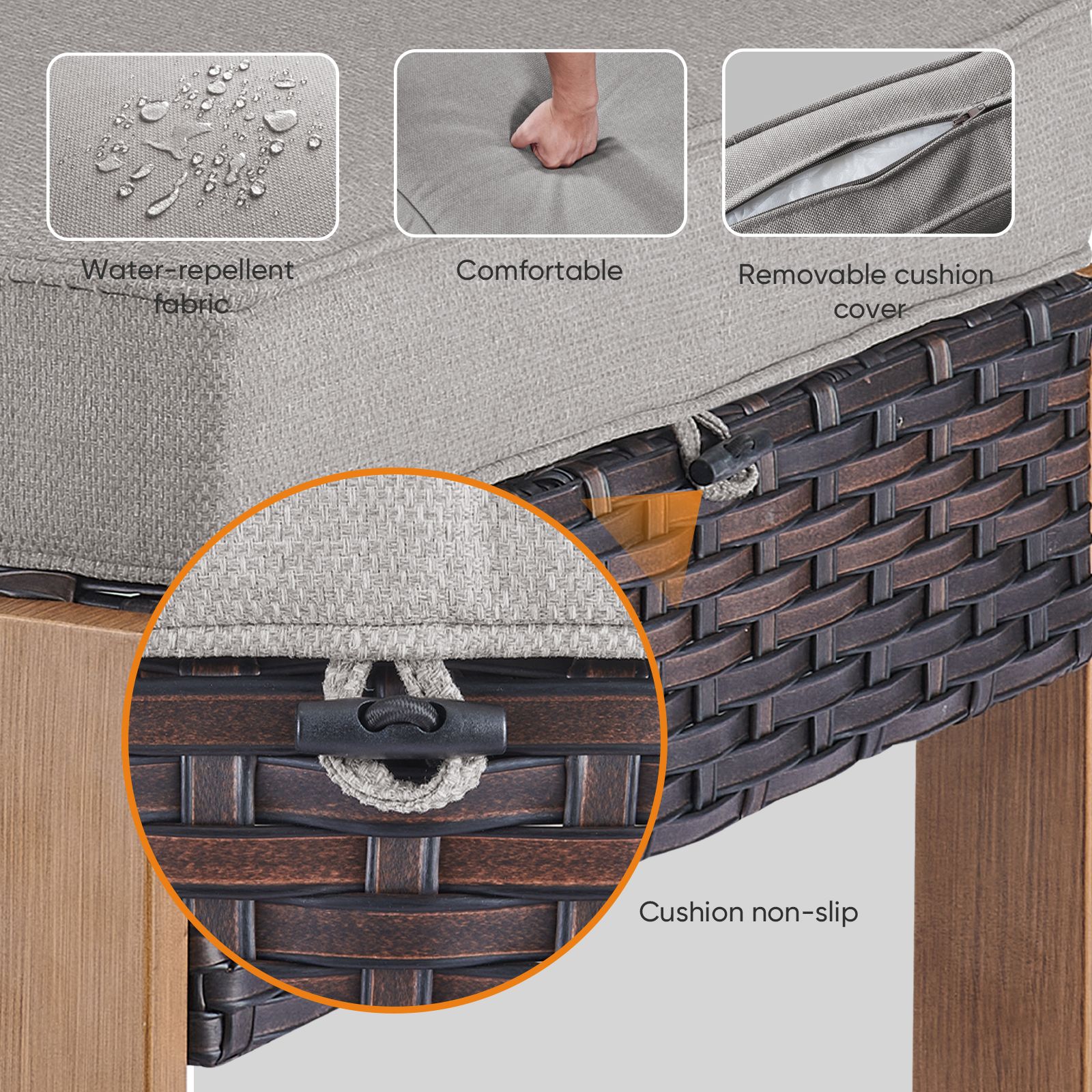 Pocassy PA130-3 Stools-Ottomans - View #4