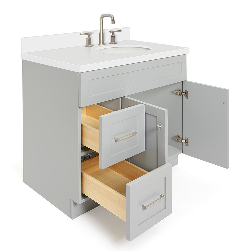 ARIEL F037SRWQOVOGRY Bath-Vanity-Combo - View #10