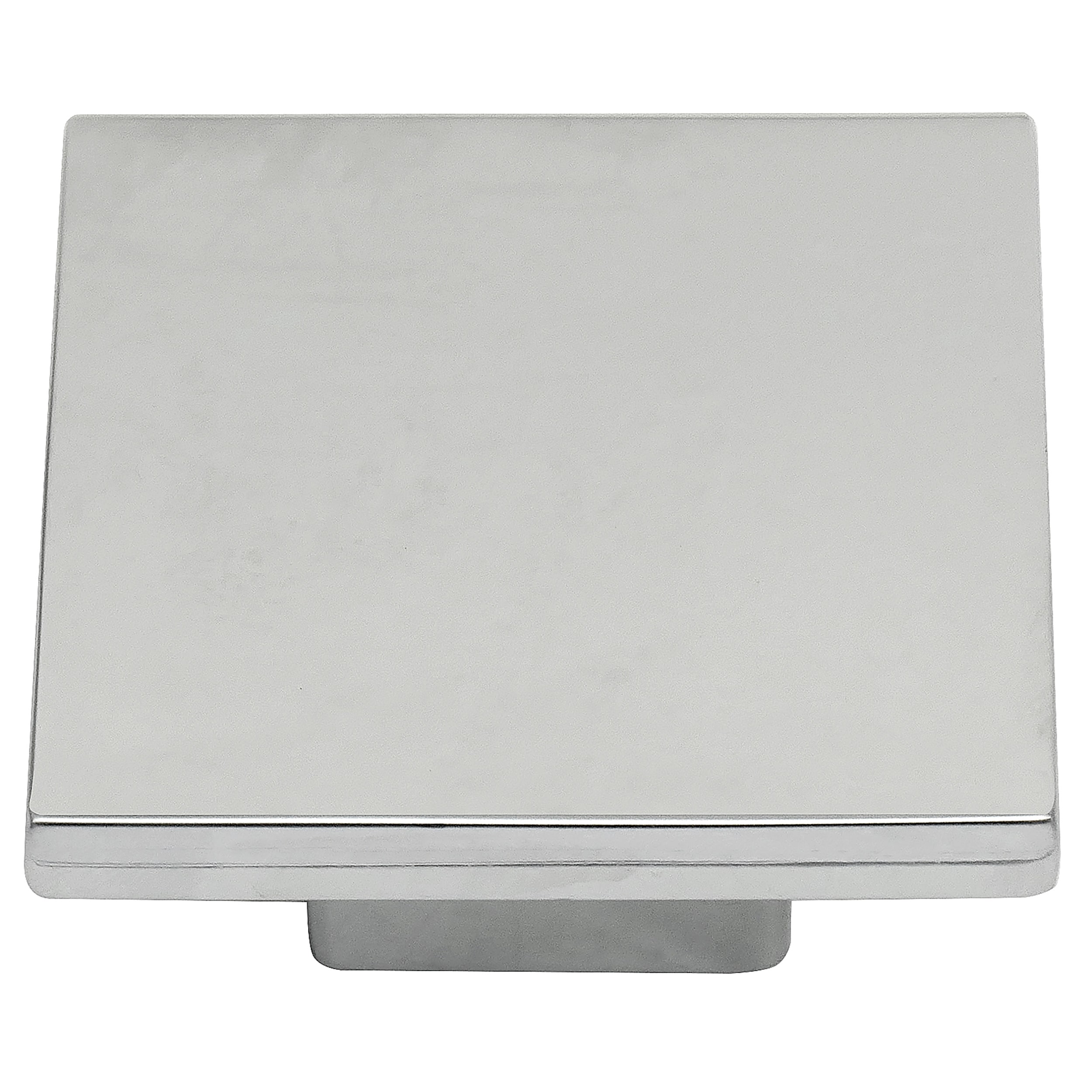 Laurey 41926 Ultima 2-in Polished Chrome Square Modern Cabinet Knob