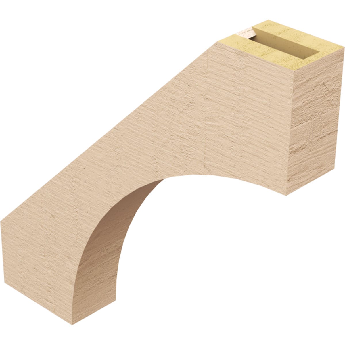 Ekena Millwork BRCUR03X18X18WTLRCPR braces - View #6