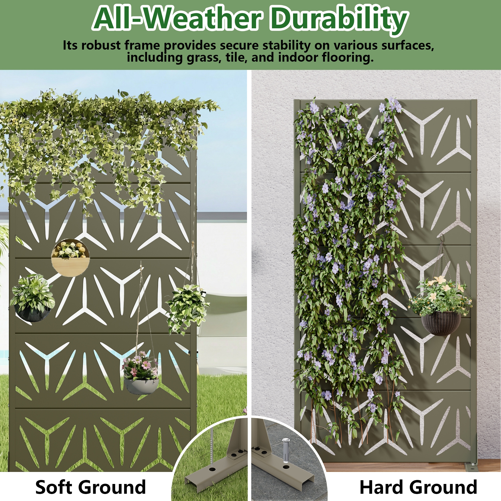 Misty Moon LW0409-OPS-PF144 Outdoor-Privacy-Screen - View #3