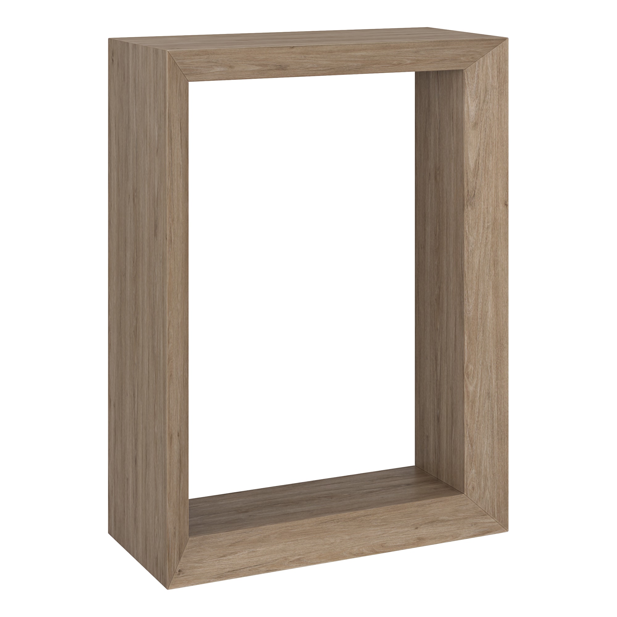 Hailey Home AT2133 Osmond Farmhouse Antiqued Gray Oak Console table
