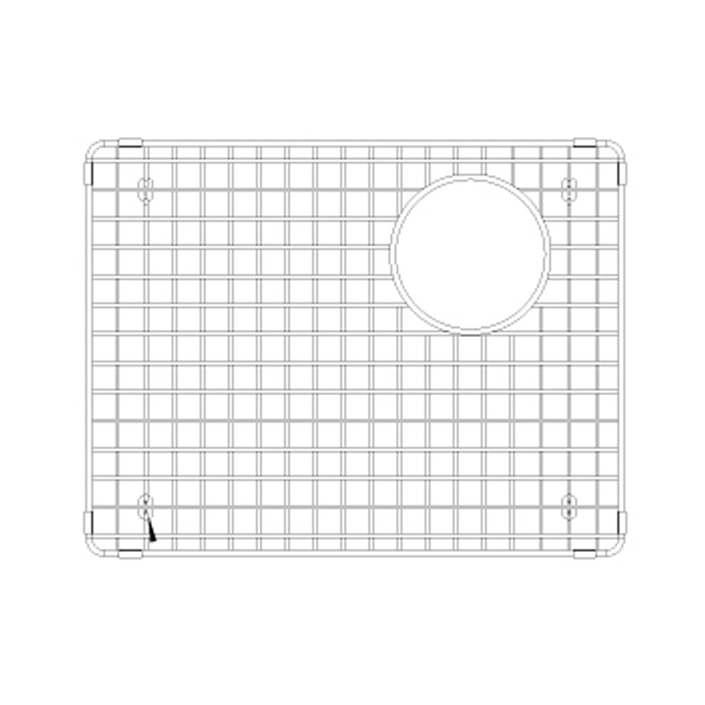 Blanco Precis 13.88-in x 18-in Back Center Drain Stainless Steel Sink ...