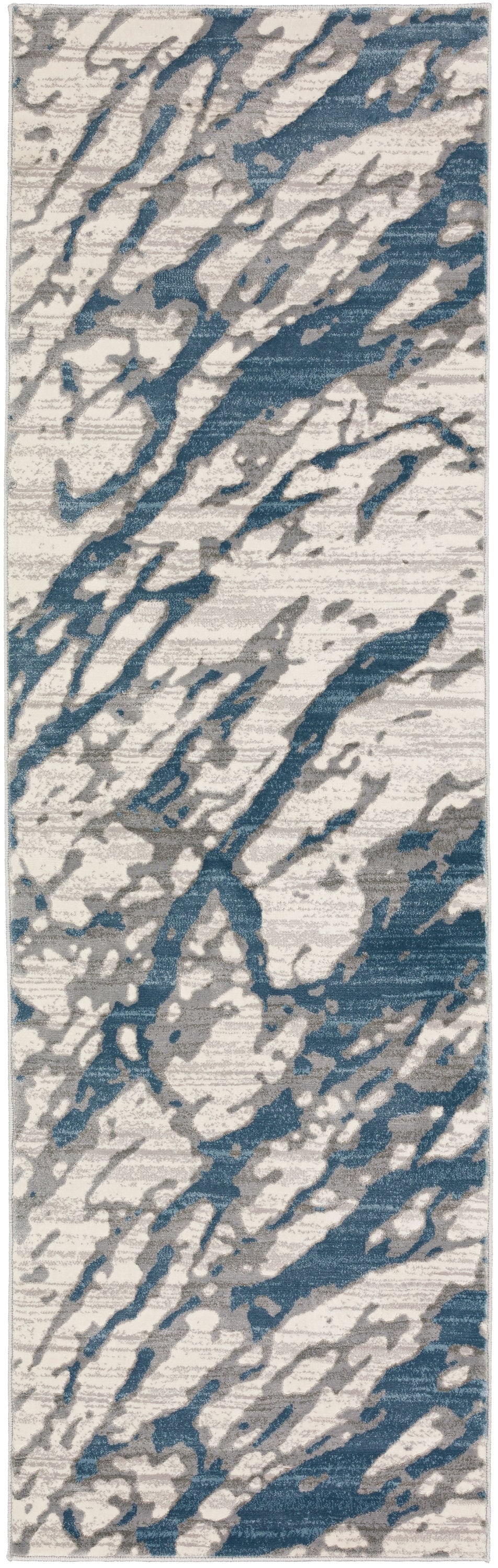 Addison Rugs ADA33NA2X7 Dayton 2 X 7 (ft) Navy Indoor Abstract Vintage Runner Rug
