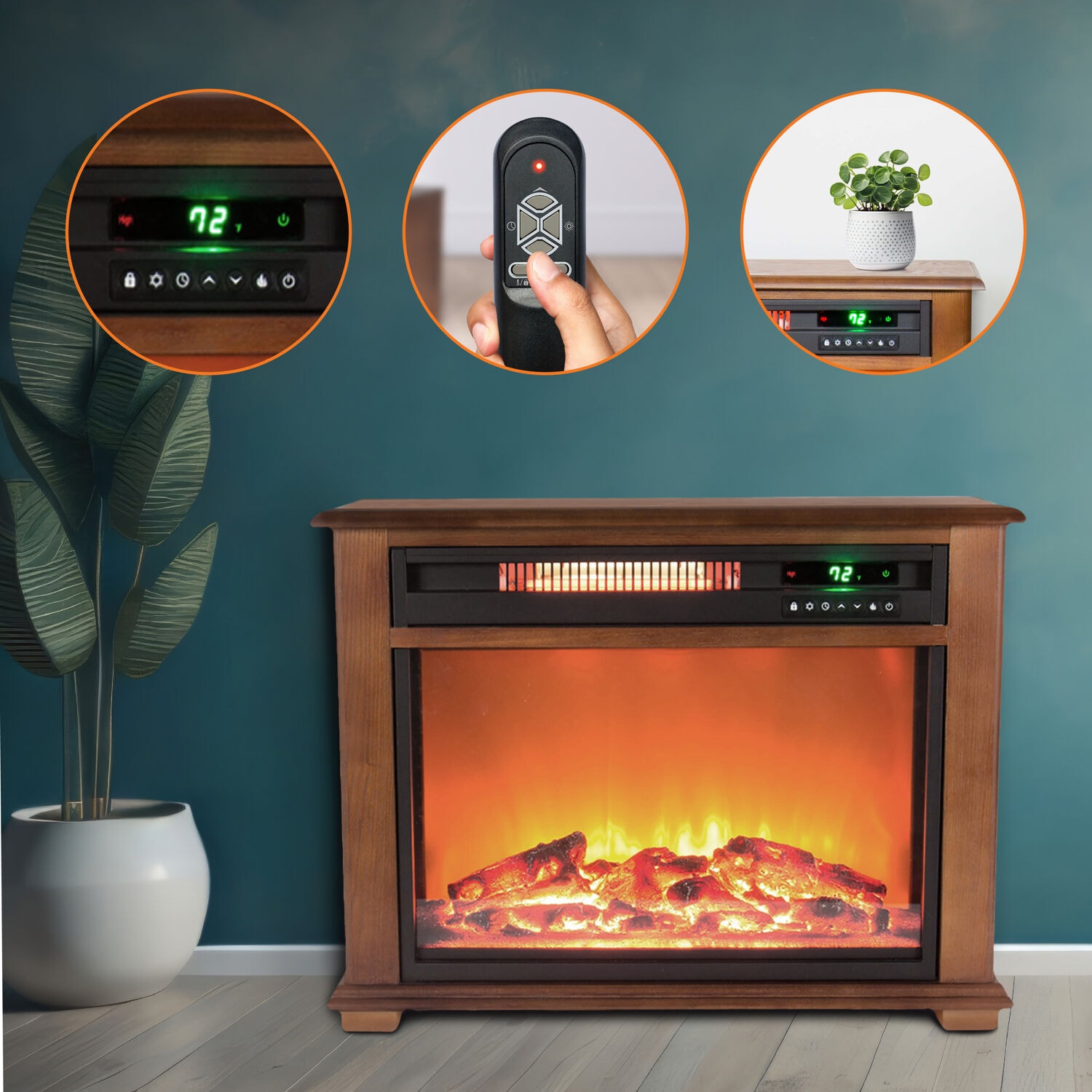 Lifesmart FP2042 Electric-Fireplaces - View #5