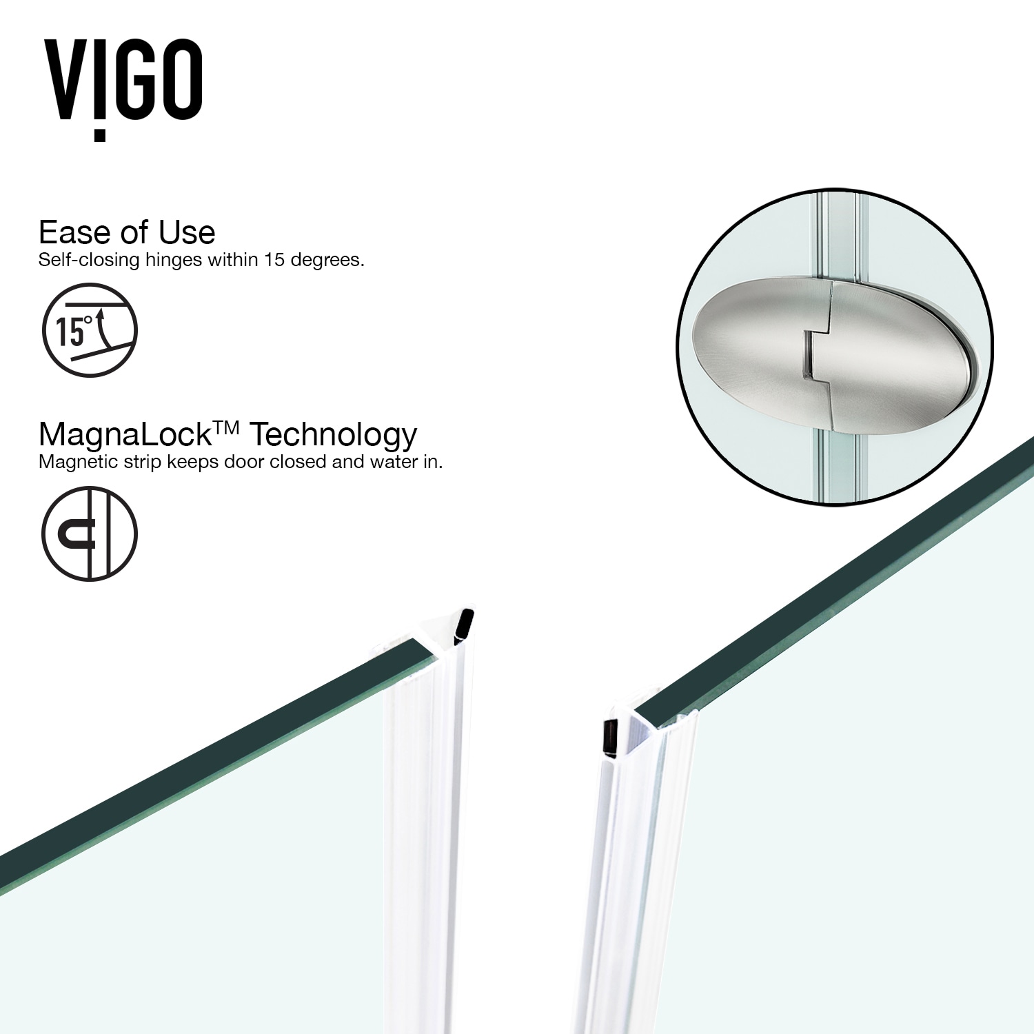VIGO VG6061BNCL42W Alcove-Shower-Kit - View #9