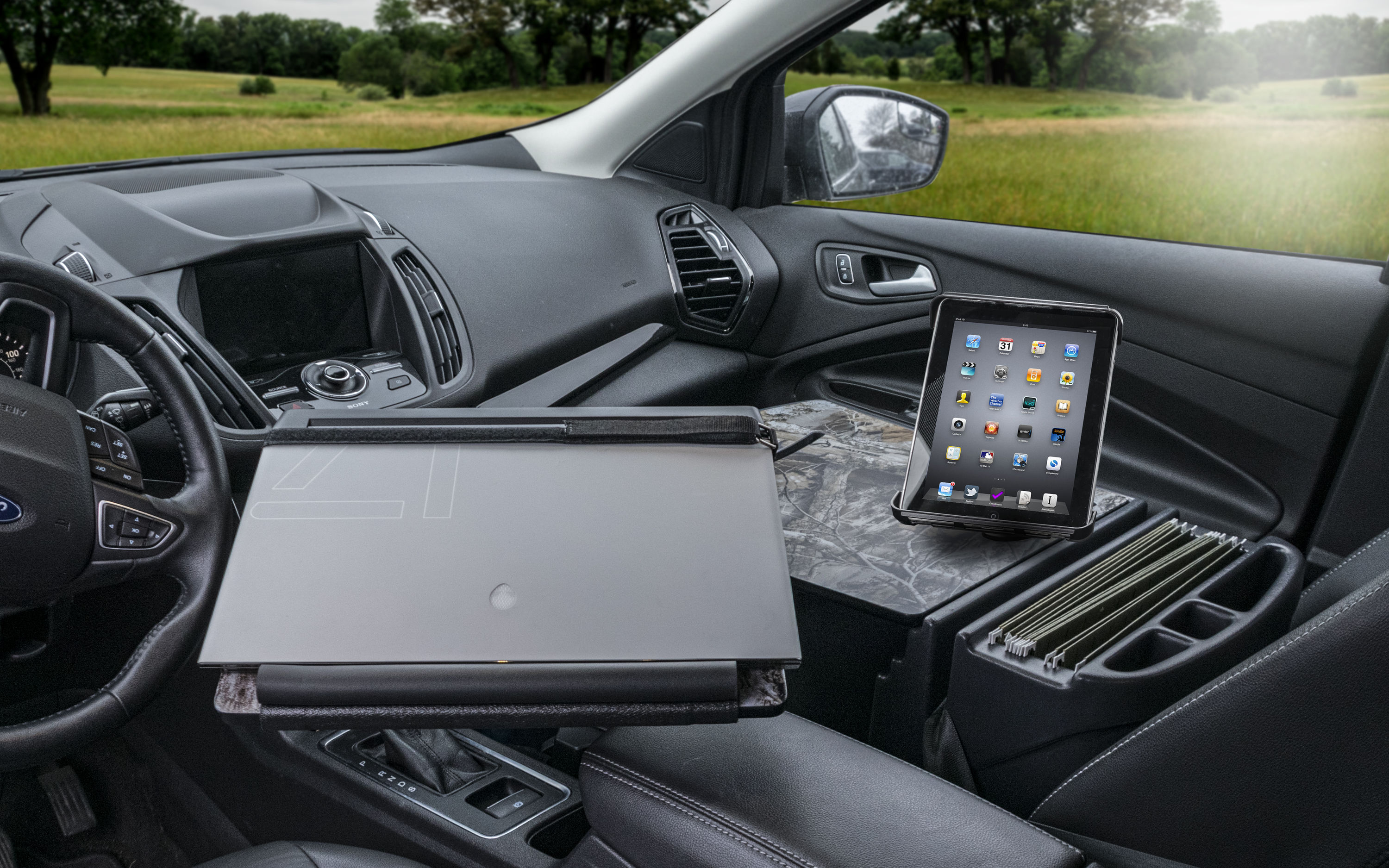 Front seat car discount desk