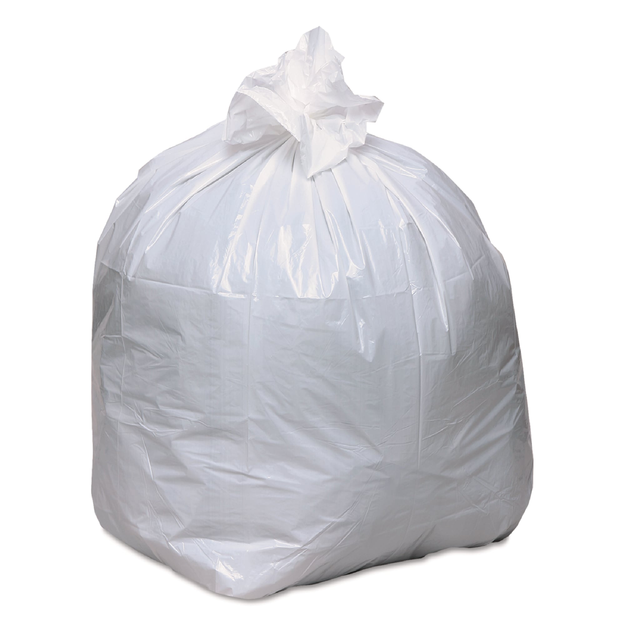 EARTHSENSE WBIRNW1K150V 13-Gallons Scent free White Indoor Plastic Can Twist Tie Trash Bag 150 -Count