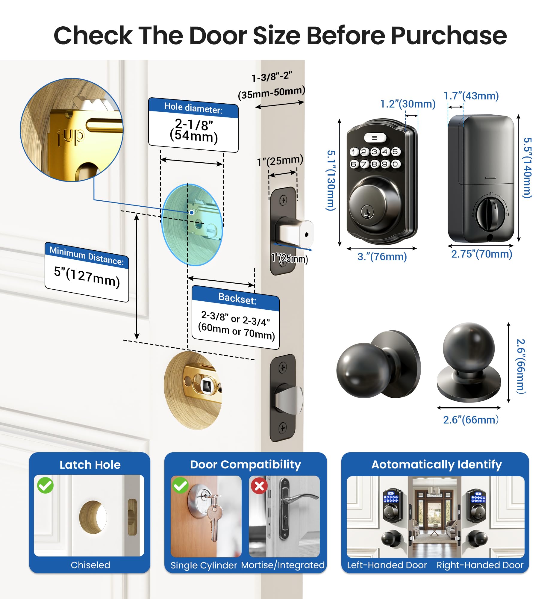 Phewnyzo LPW0803W217 Electronic-Door-Locks - View #8