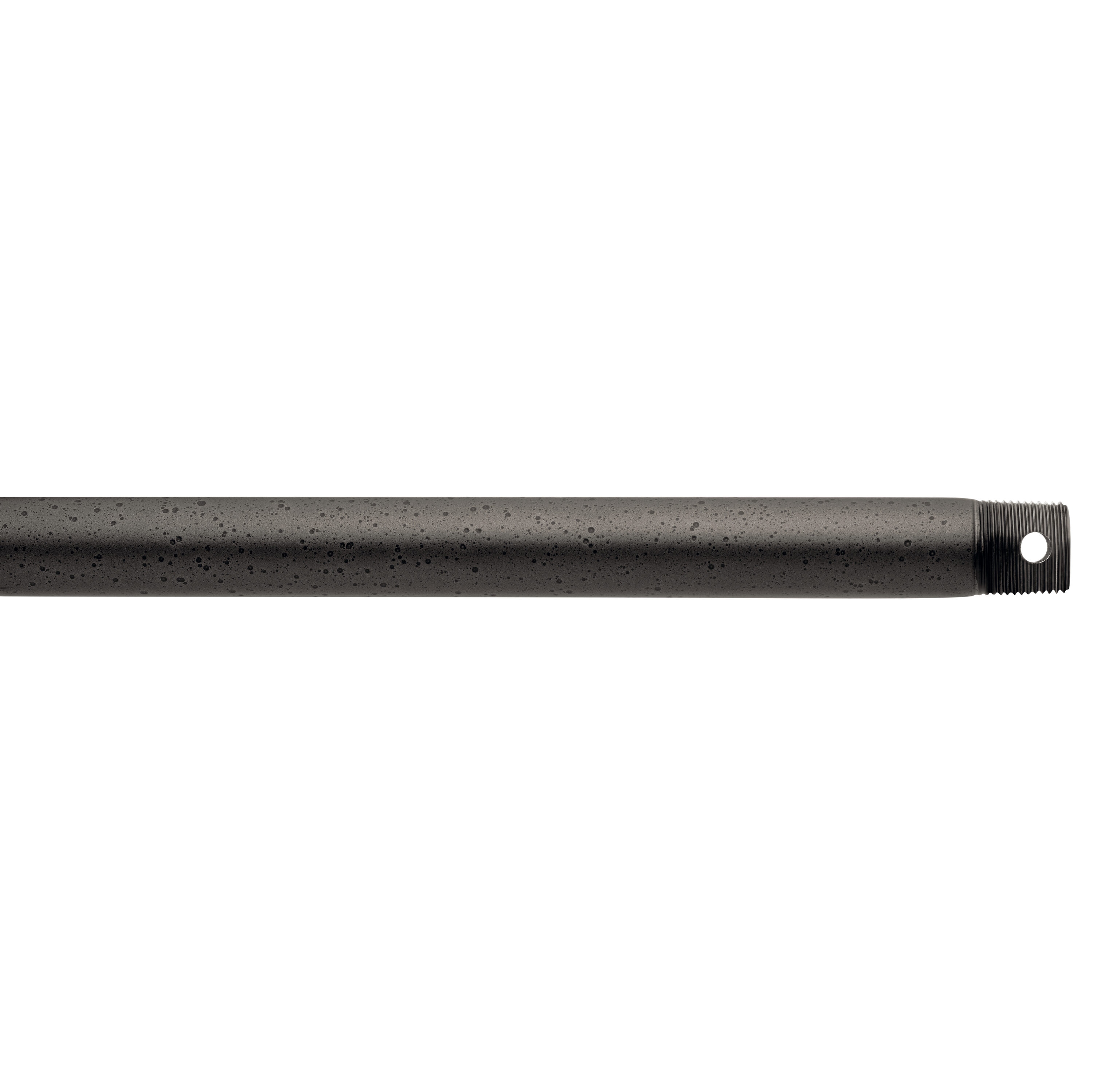 Kichler 360004AVI 48-in Anvil Iron Steel Indoor Angle Mount Capable Ceiling Fan Downrod