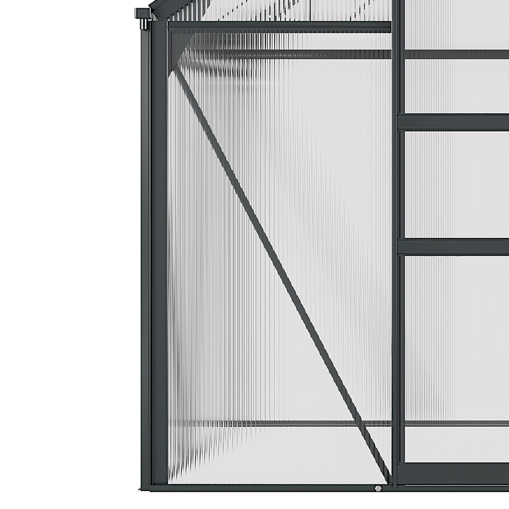Outsunny 845-058GY greenhouses - View #6