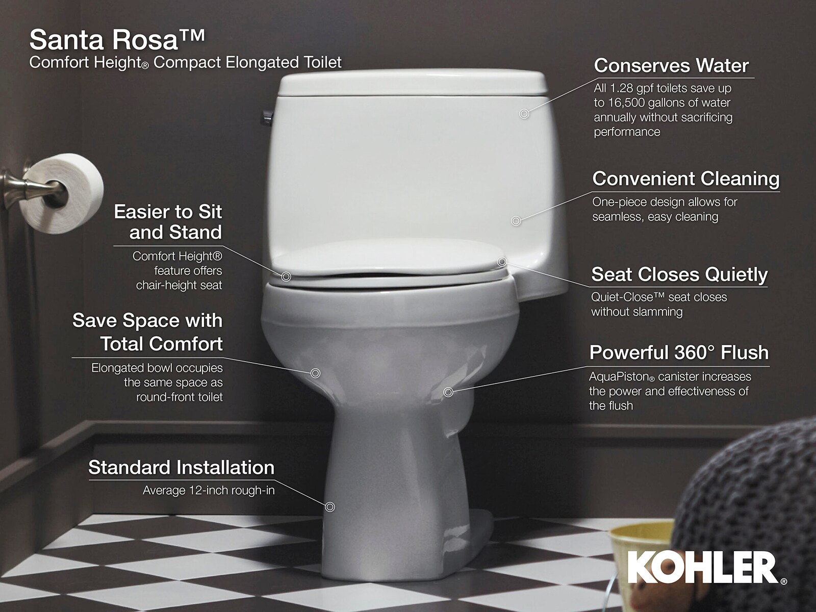 KOHLER 3811-0 toilets - View #7
