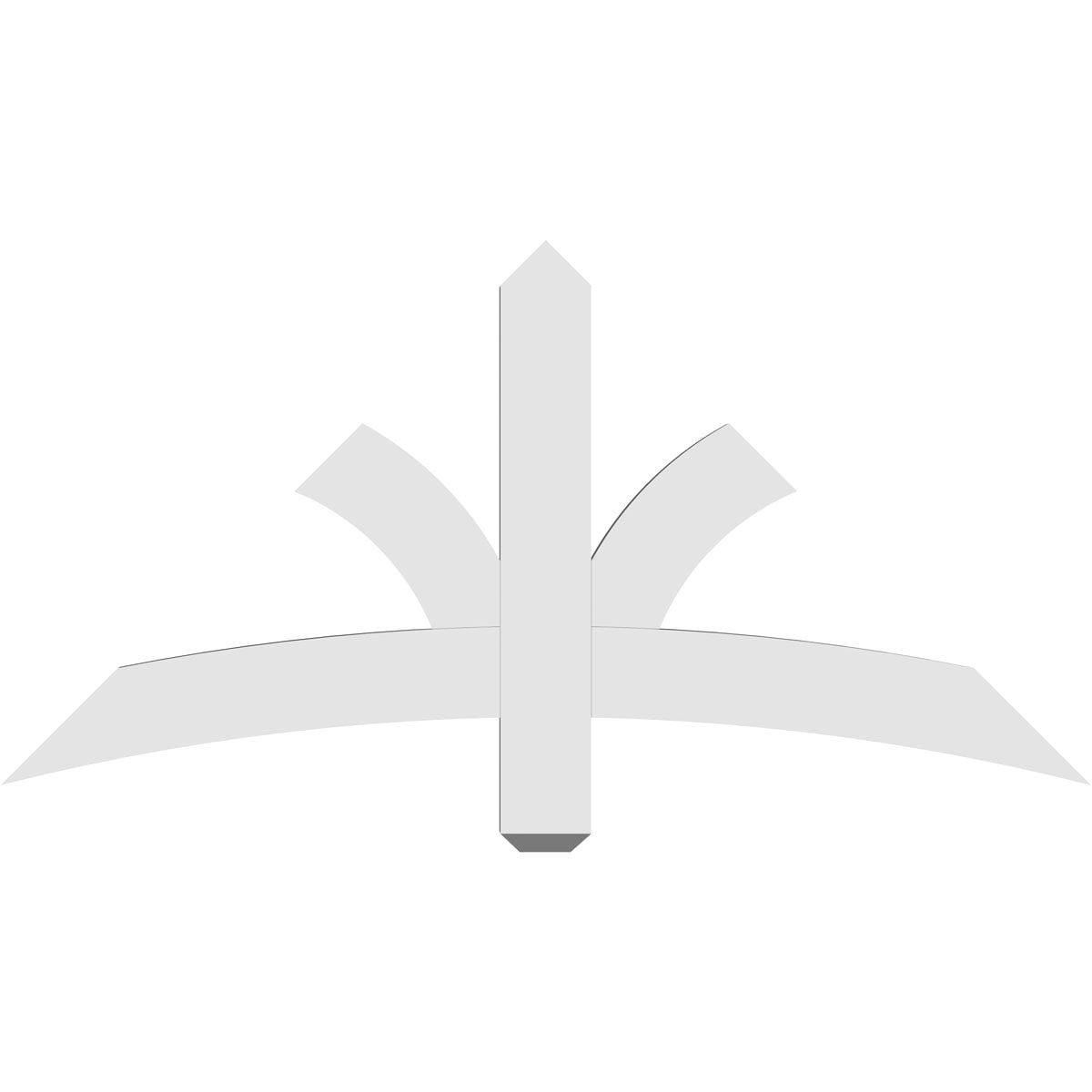 Ekena Millwork GBP048X24X0204DAV00 Exterior-Brackets-Braces - View #4