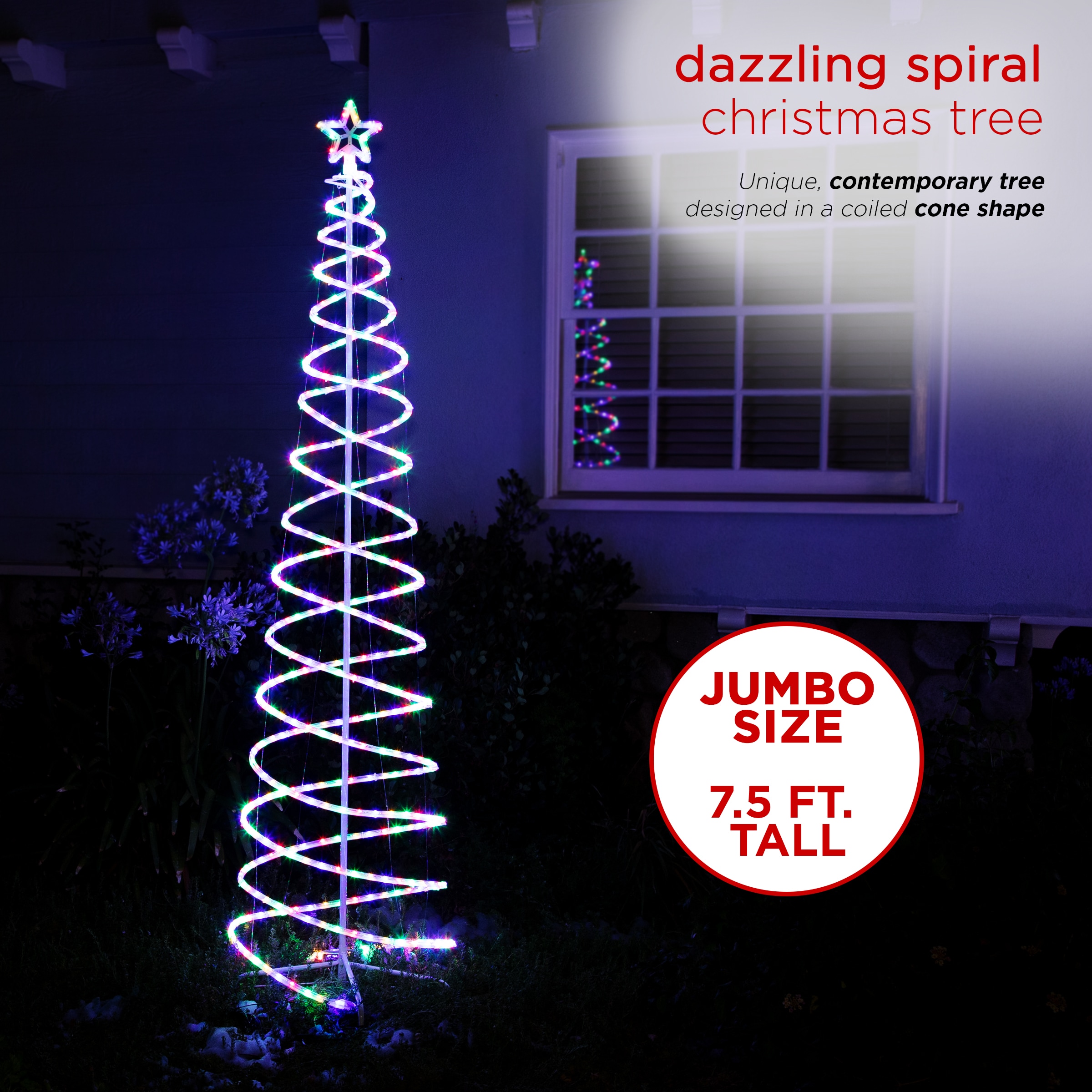 Alpine Corporation CEY223L-MC Artificial-Christmas-Trees - View #3