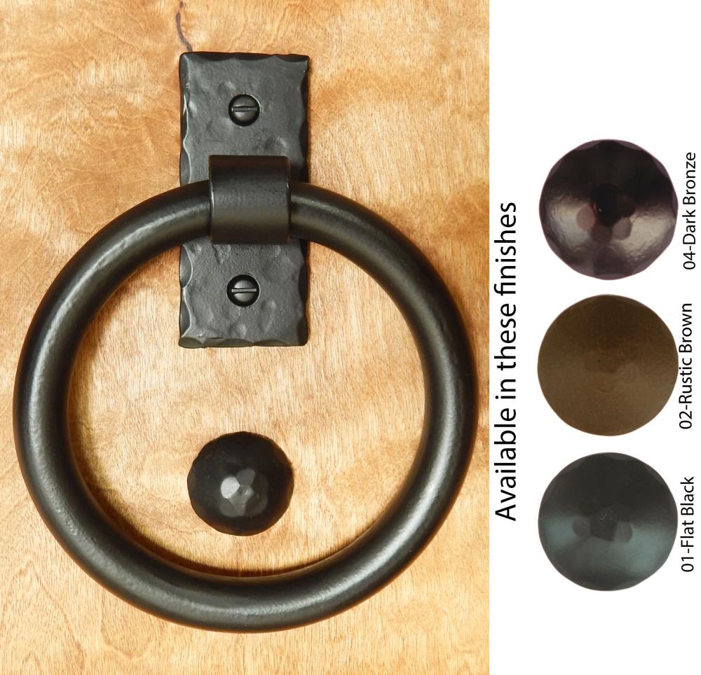Agave Ironworks KN015/PU014-02 Gate-Hardware - View #2