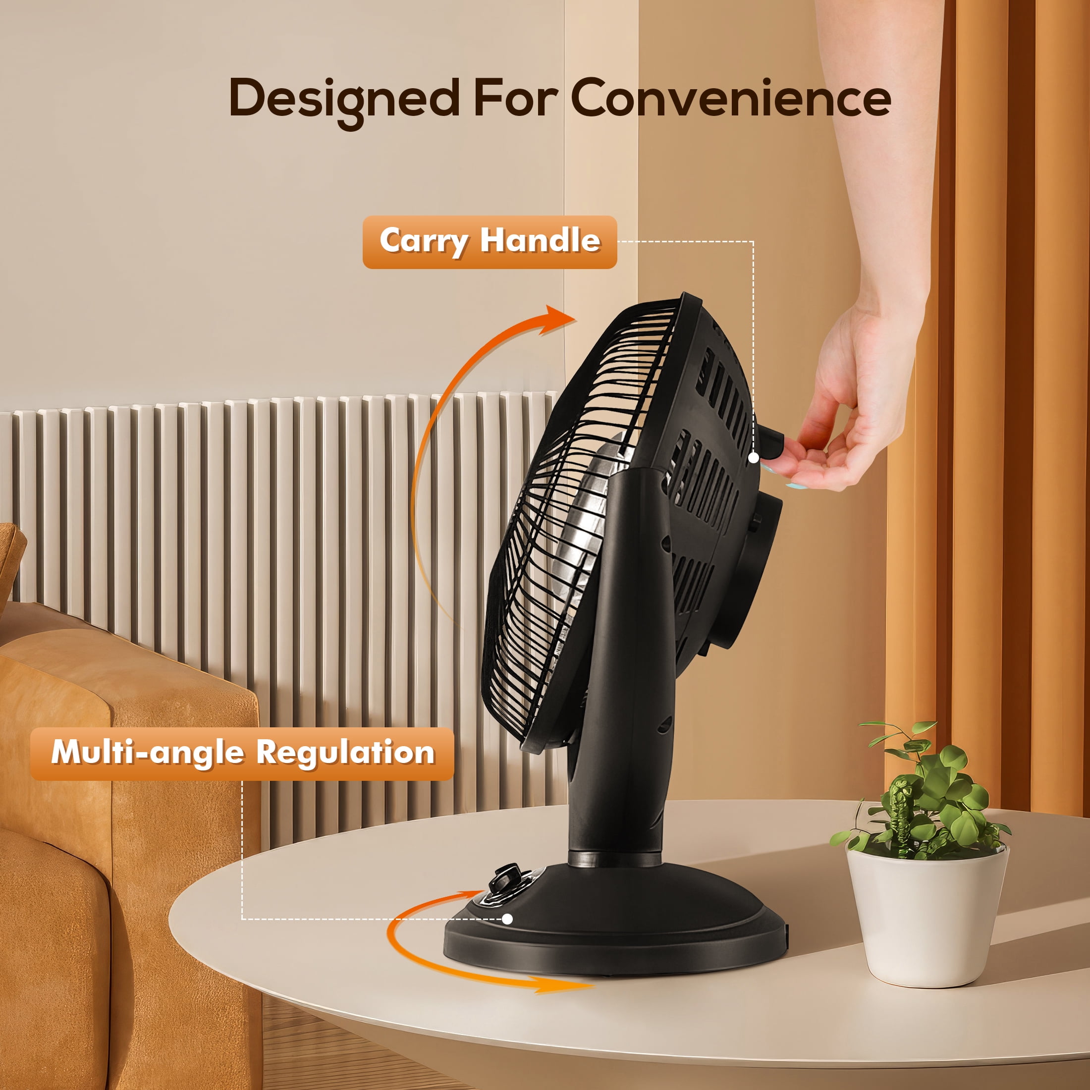 COWSAR LSR5315B Portable-Electric-Heat - View #4