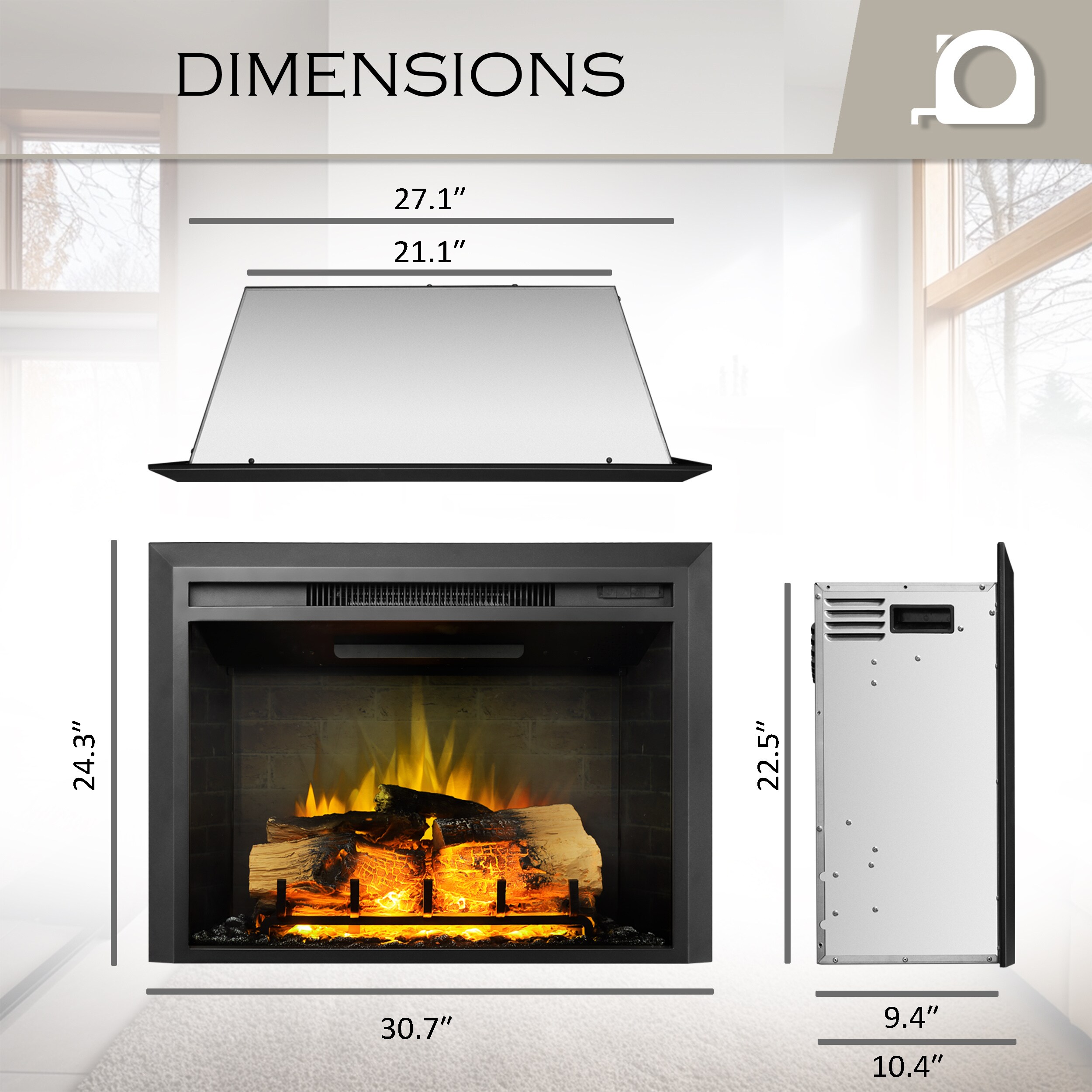 EdenDirect NLCD041943 Electric-Fireplace-Fireboxes - View #4