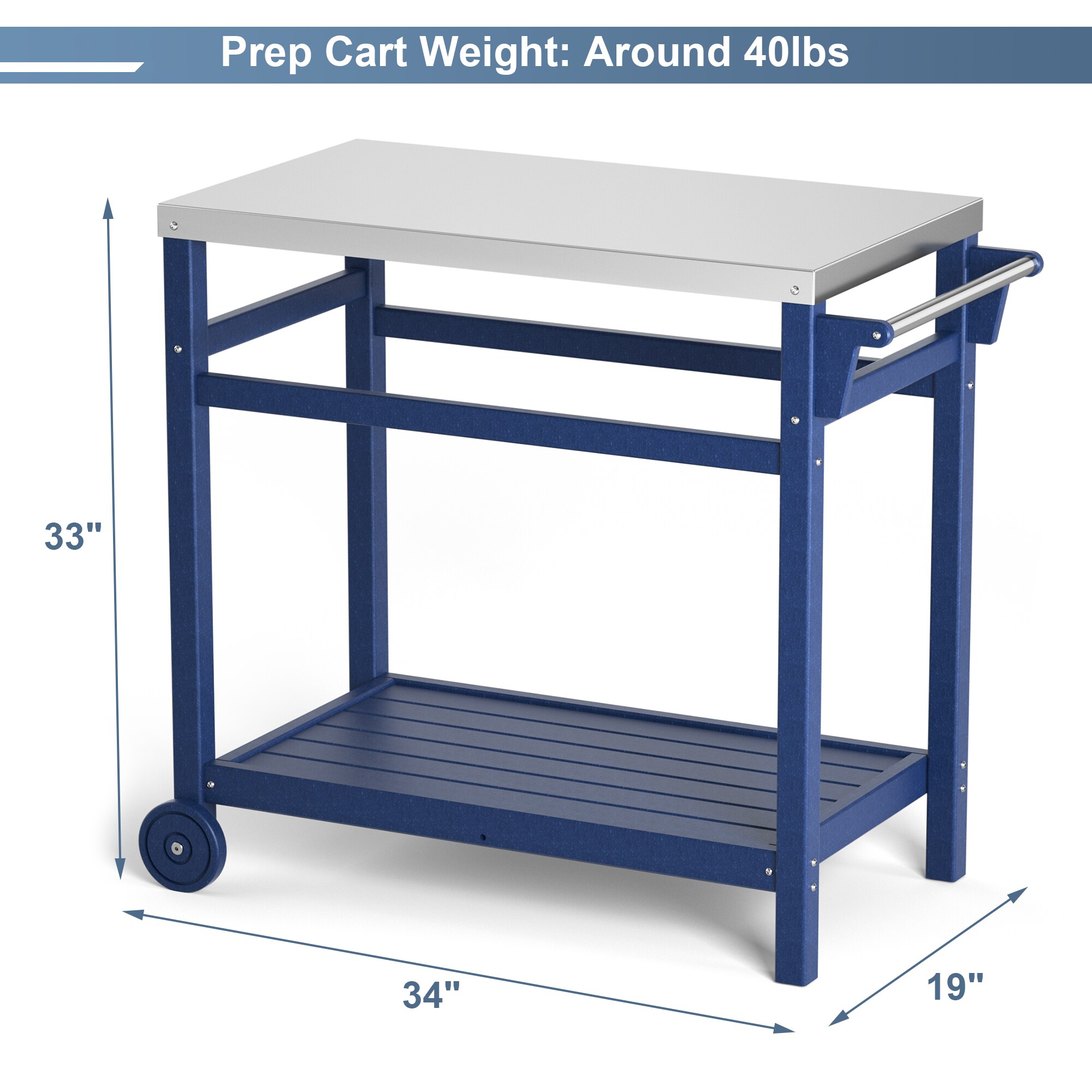Poly furniture KC-SS01-NB Grill-Carts-Grill-Stands - View #10