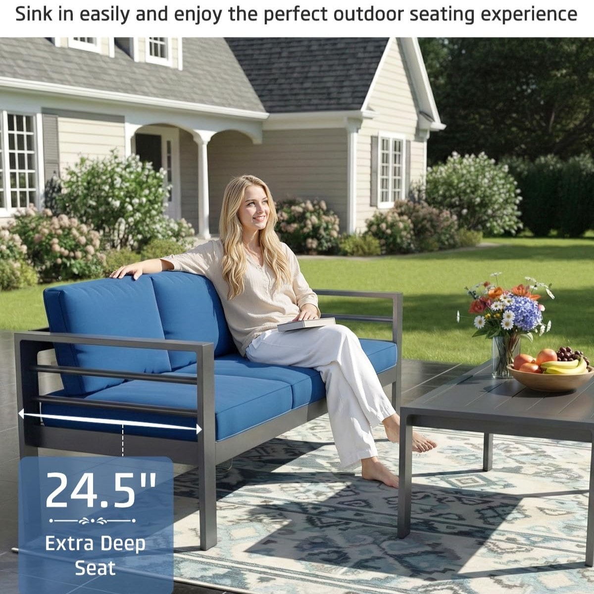 AECOJOY 16343BU-LS02 Patio-Conversation-Sets - View #4