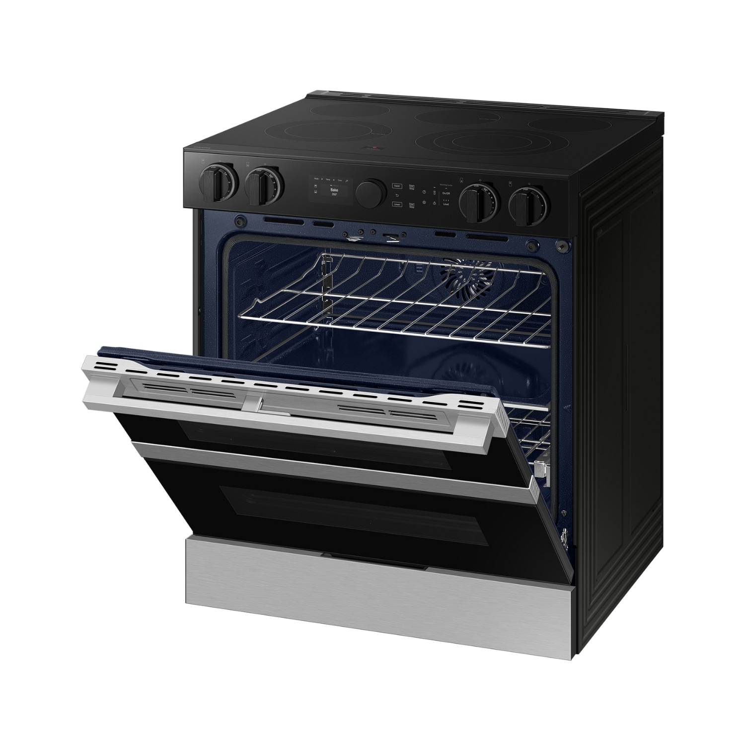 Samsung NSE6DG8550SR Double-Oven-Elec-Ranges - View #5