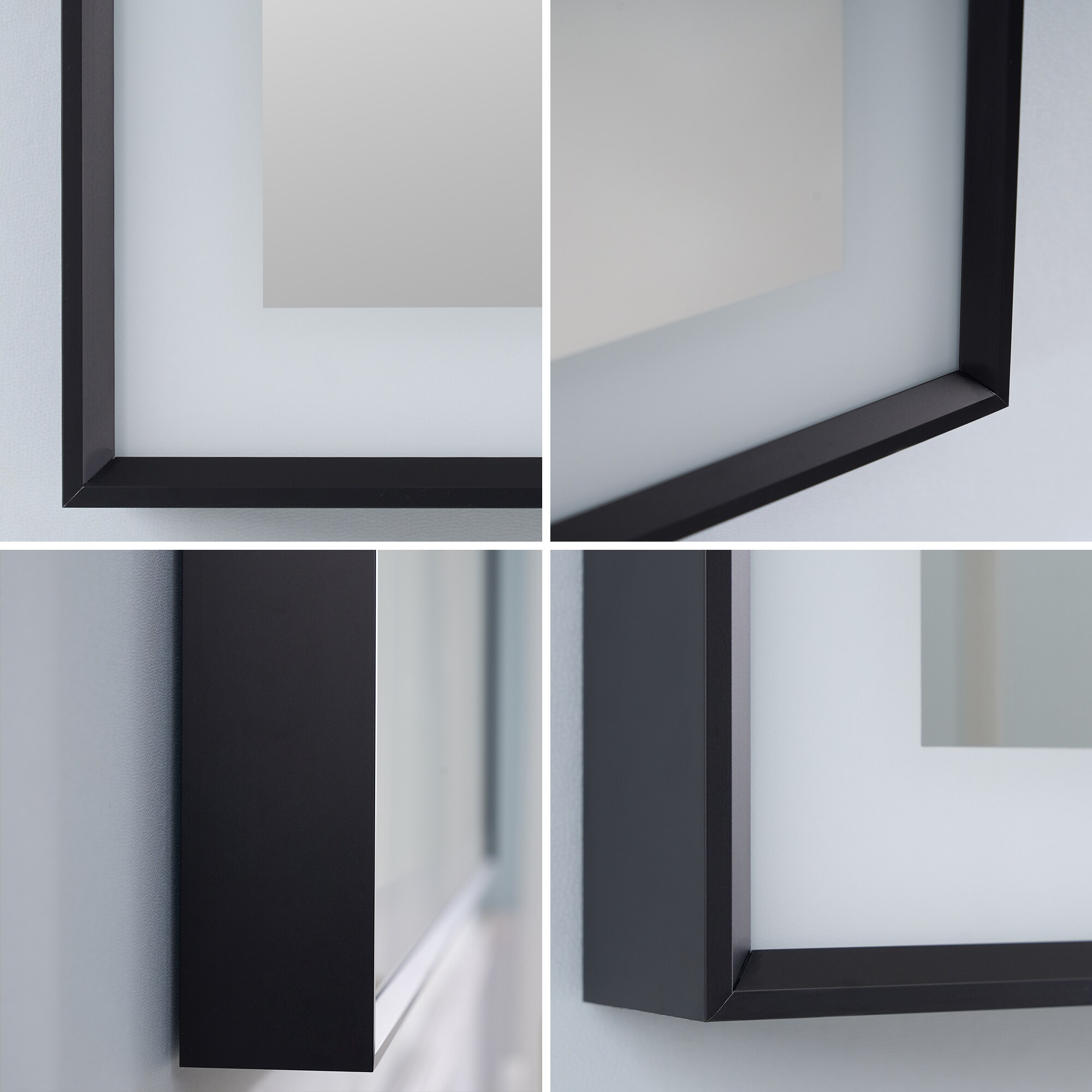 WELLFOR M1FM5530MB Framed-Bath-Mirrors - View #12