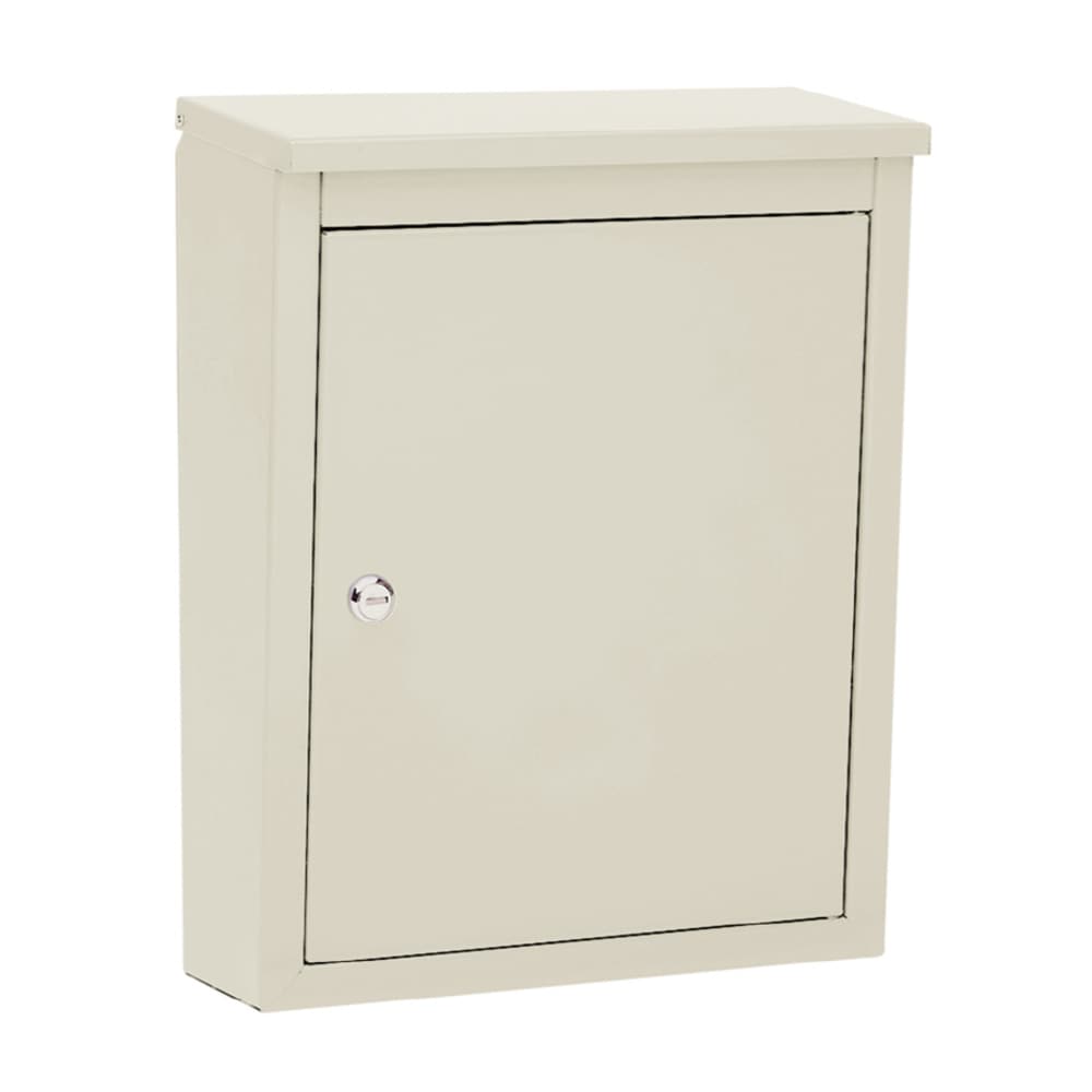 Architectural Mailboxes Wall Mount Off-white Metal Standard Lockable ...