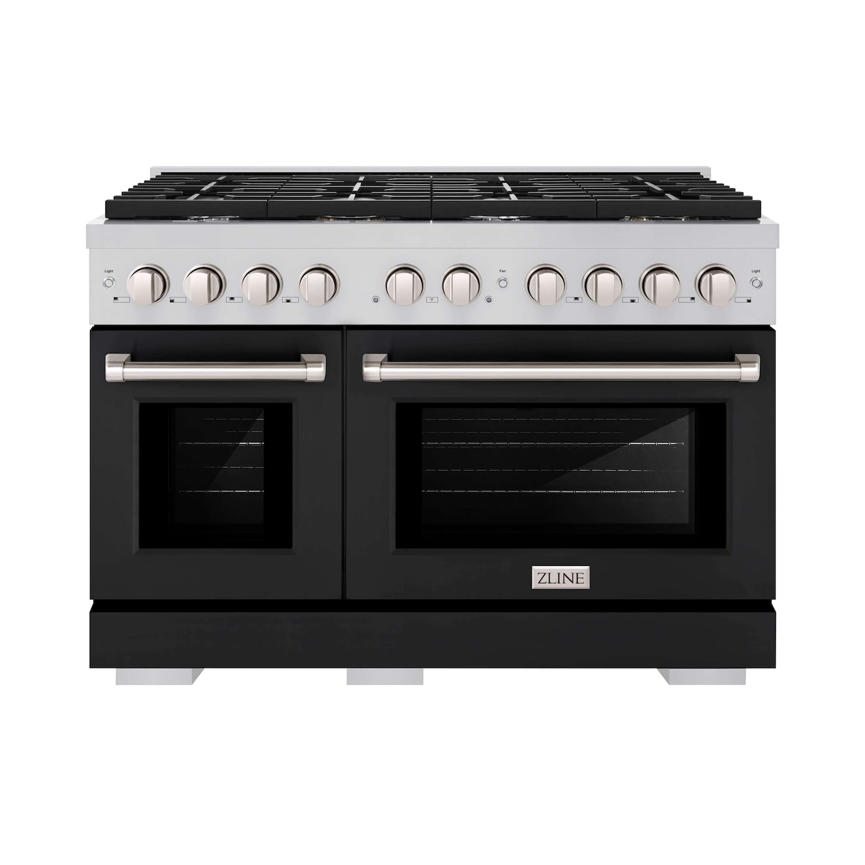 ZLINE KITCHEN & BATH SGR-BLM-48 Double-Oven-Gas-Ranges - View #2
