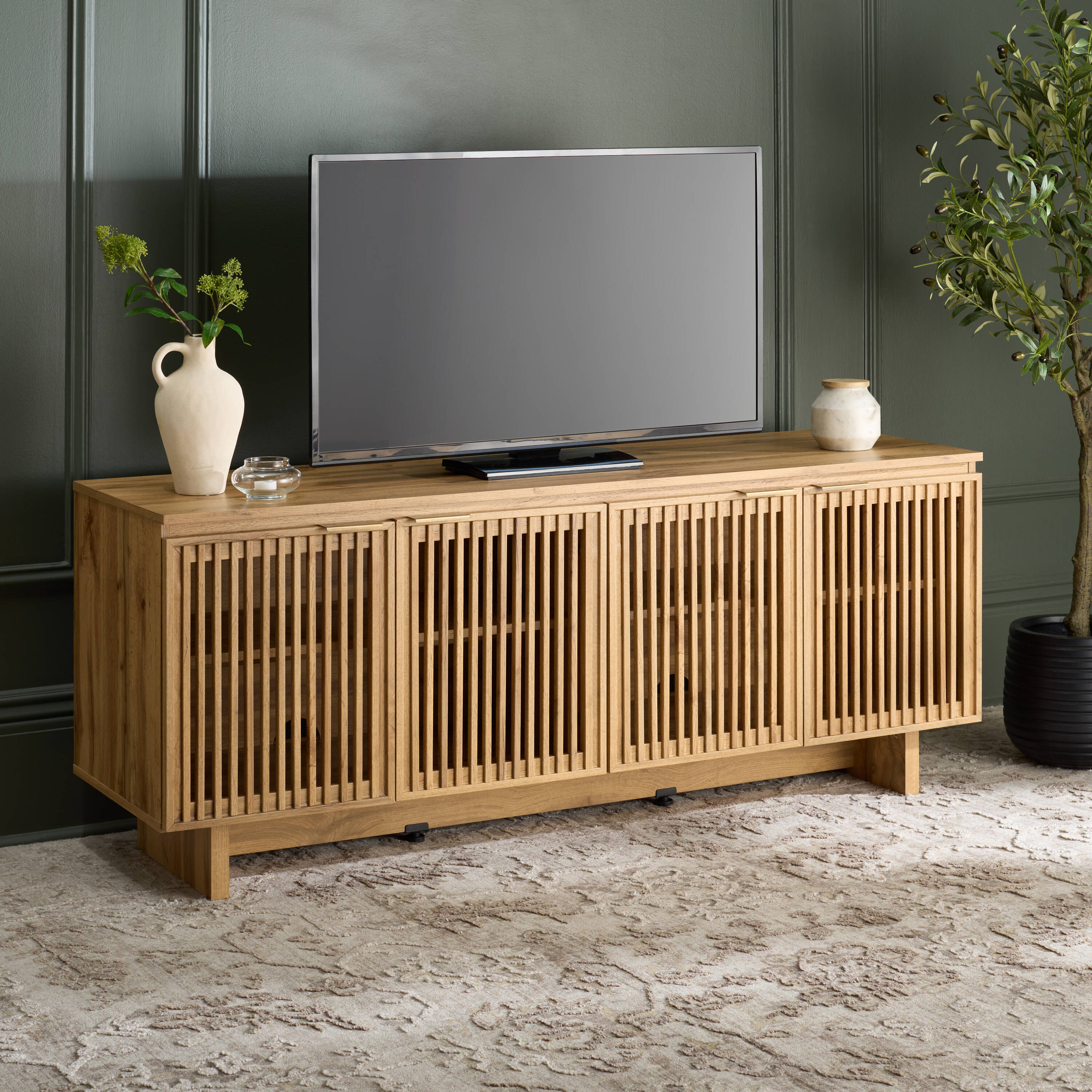 Media Cabinets Color/Finish Family Off-white