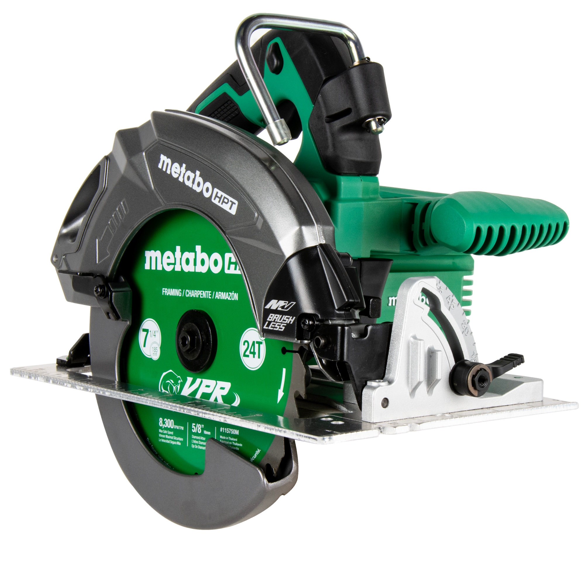 Metabo HPT MultiVolt 36-volt 7-1/4-in Brushless Hybrid Capable Hybrid Circular Saw (Battery and Charger Not Included)