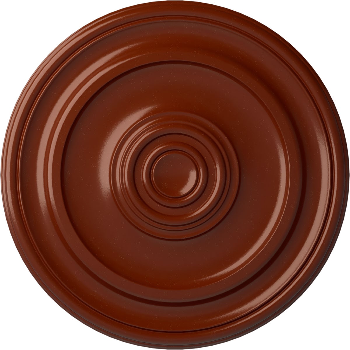 Ekena Millwork CM20KPFIF Kepler Traditional 19.75-in W x 19.75-in L Firebrick Polyurethane Ceiling Medallion