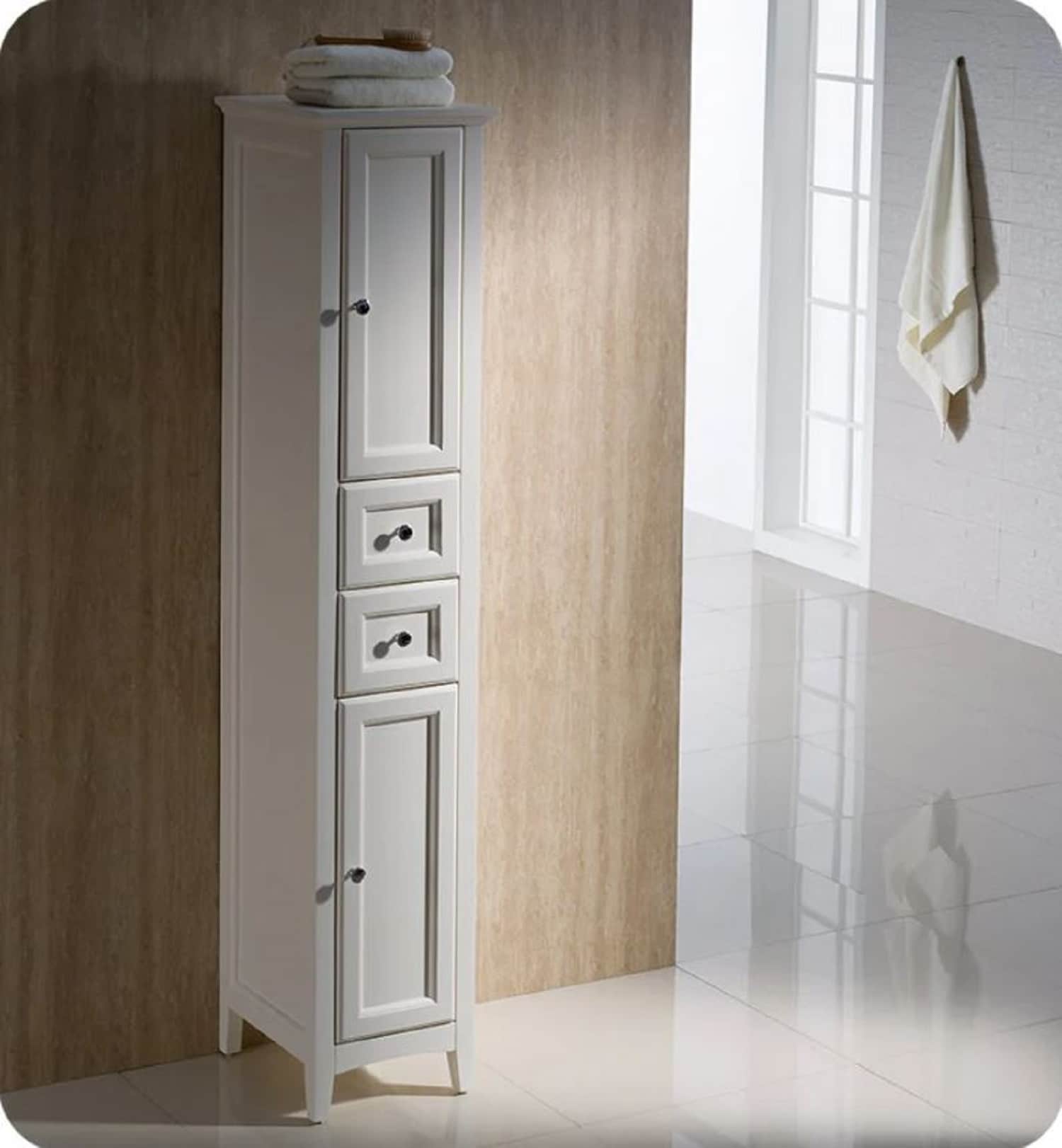 Fresca FST2060AW Linen-Cabinets - View #4