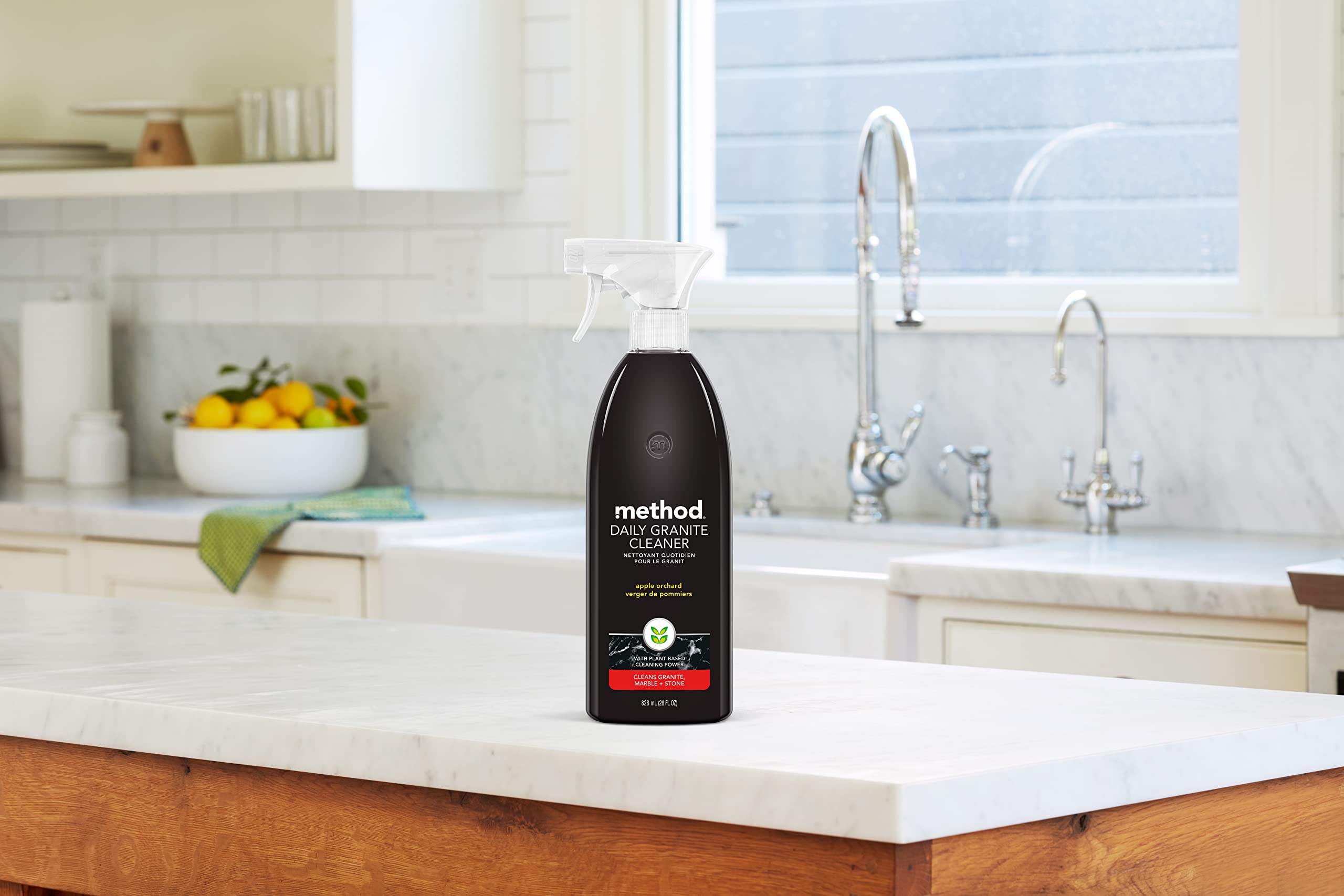 method Daily Granite Cleaner Spray - Apple Orchard Scent - Plant-Based ...